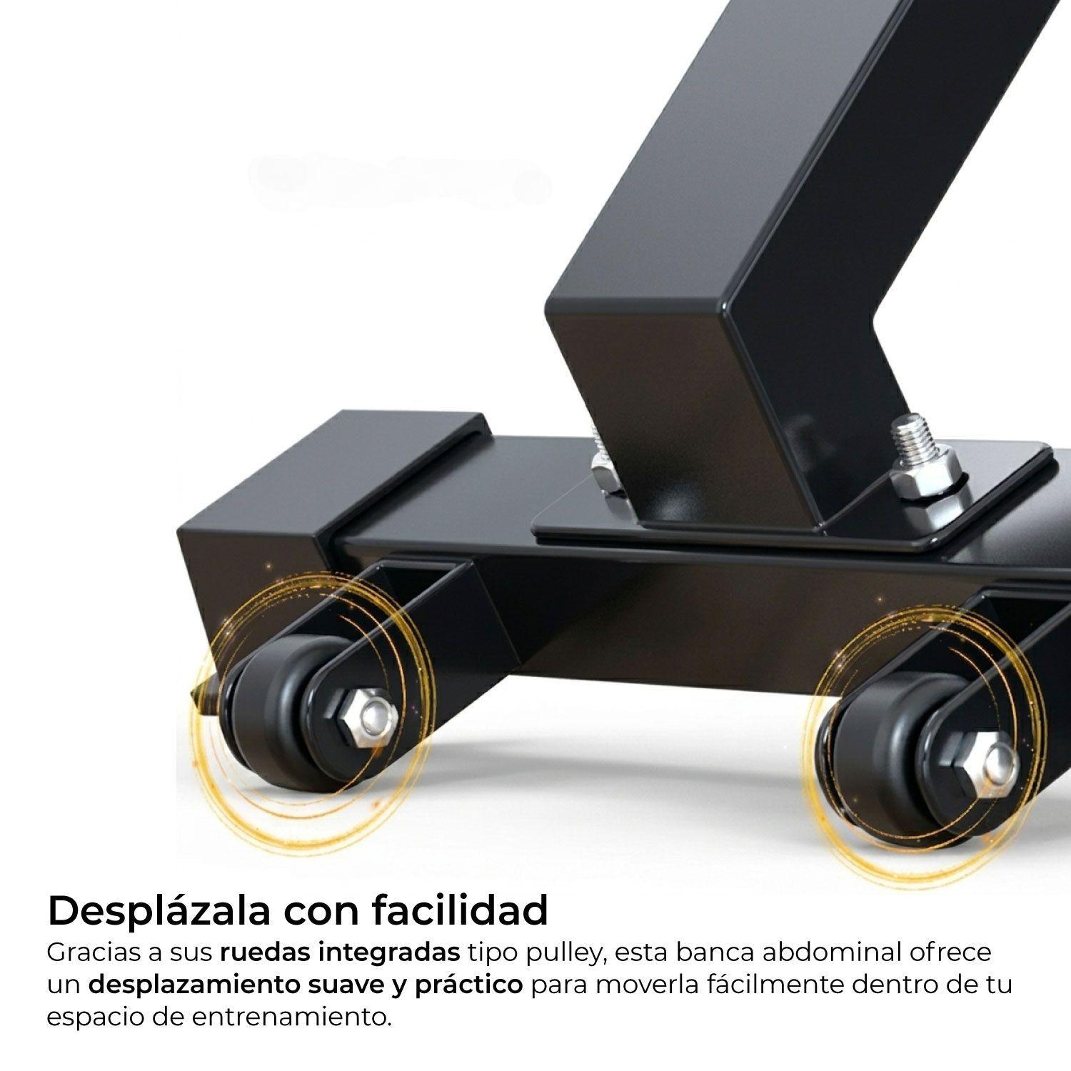 Press banca Abdominal Inclinable Declinable Multifuncional -3