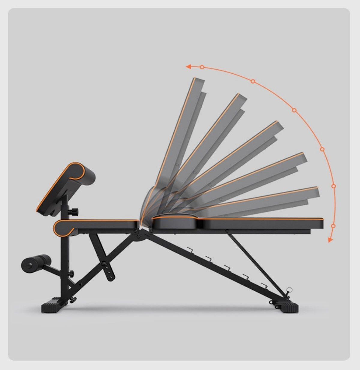 Banca Abdominal Profesional 6 En 1 Reclinable Con Scott-4