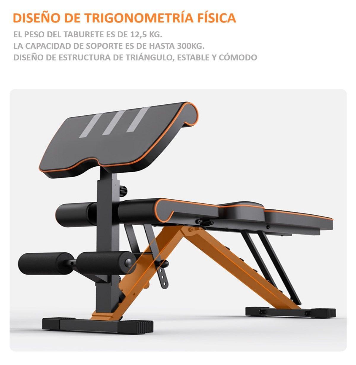 Banca Abdominal Profesional 6 En 1 Reclinable Con Scott-5
