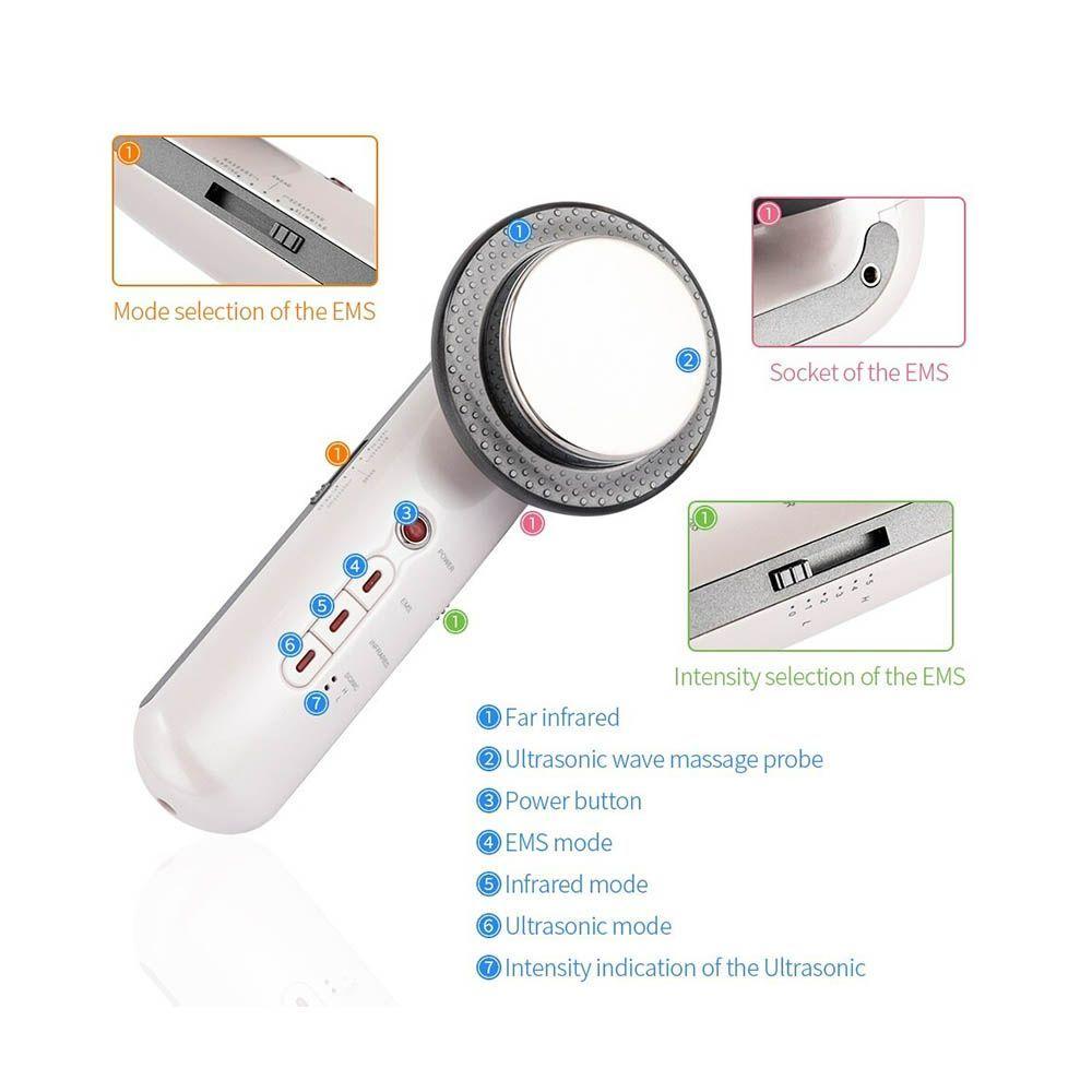 Maquina Cavitacion 3 En 1 Ultrasonido Infrarrojo Anti Celulitis-3