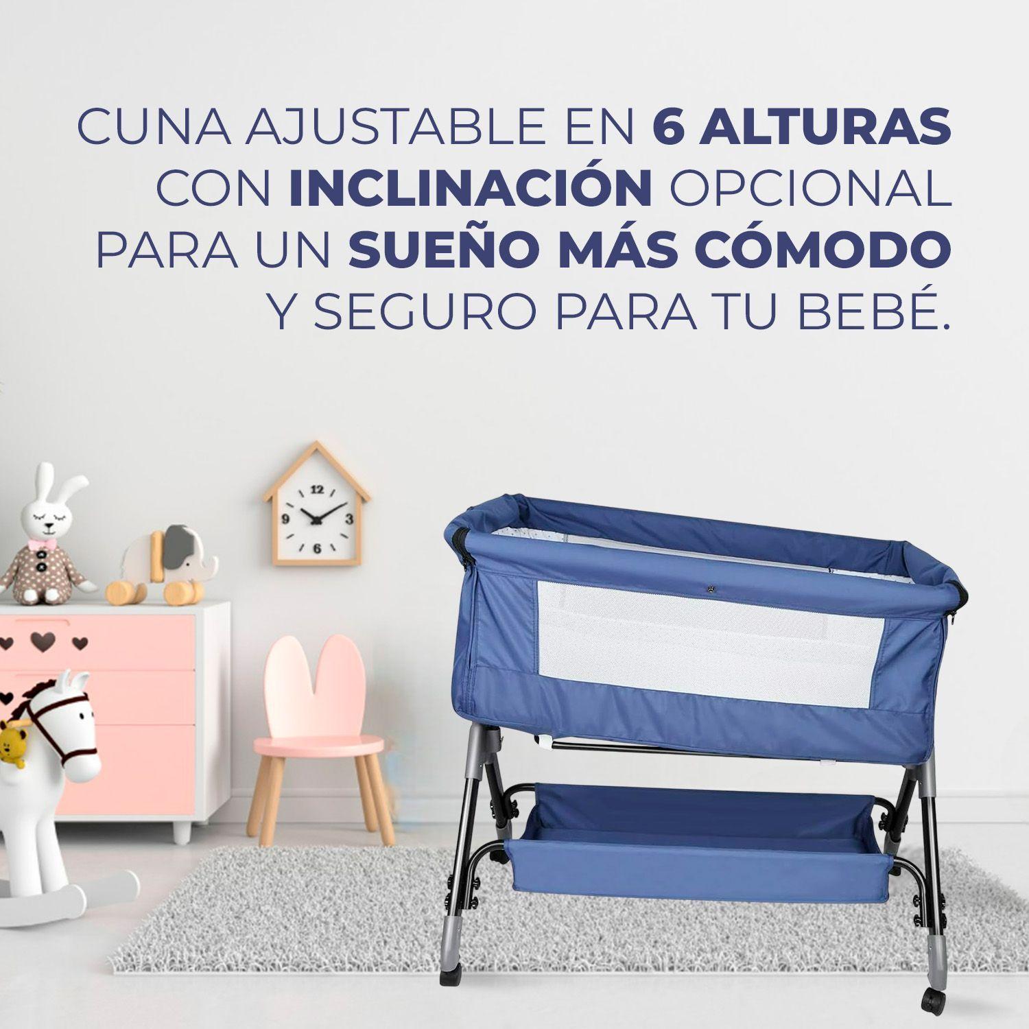 Cuna Colecho Moises Bebe Mecedora 6 Alturas Safe&soft.-4