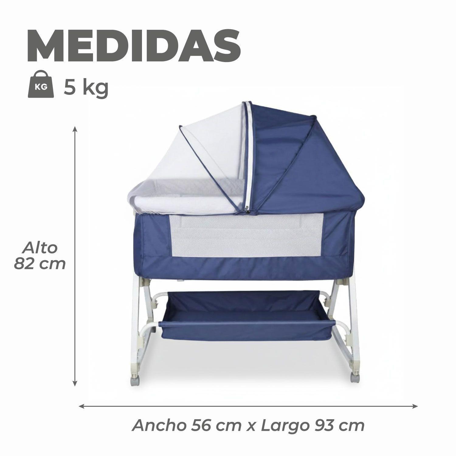 Cuna Colecho Moises Bebe Mecedora 6 Alturas Safe&soft.-2