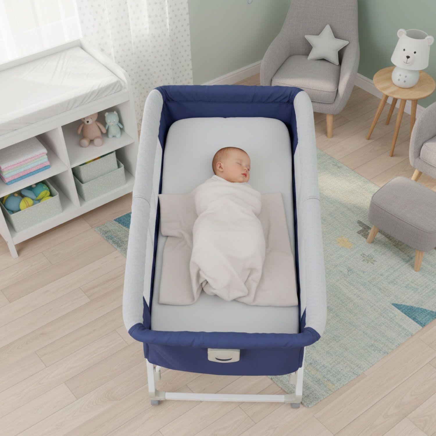 Cuna Colecho Moises Bebe Mecedora 6 Alturas Safe&soft.-3