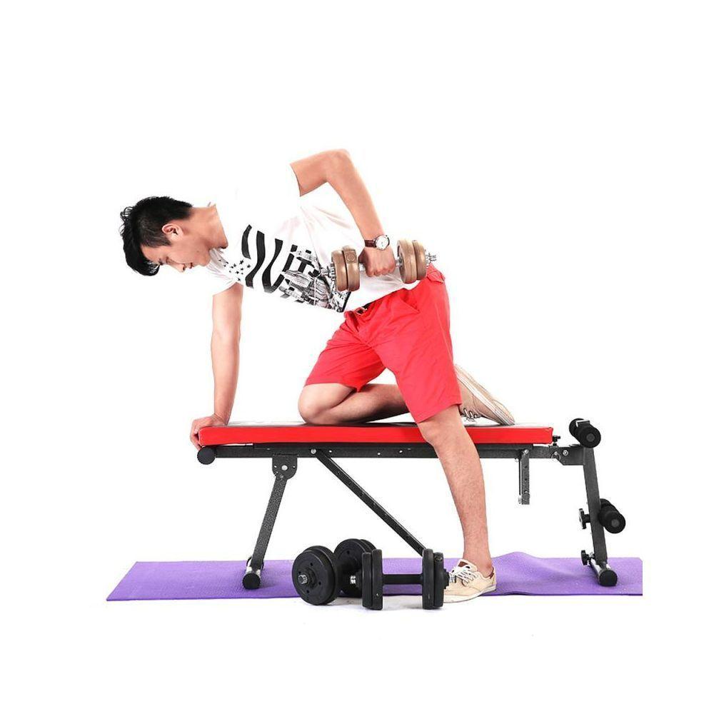 Banca Abdominales Multifuncional Reclinable 4 Posiciones Sportime-3