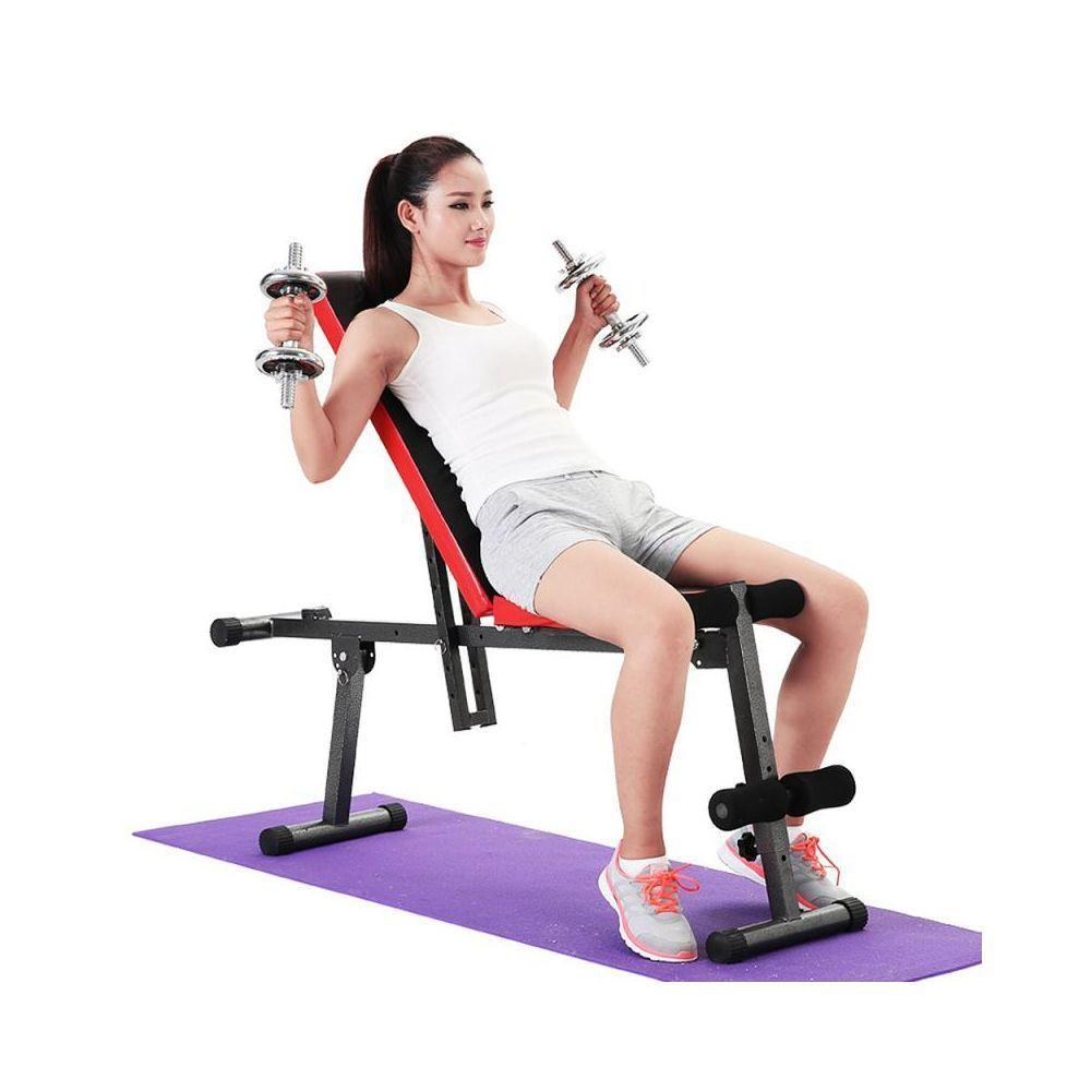 Banca Abdominales Multifuncional Reclinable 4 Posiciones Sportime-4
