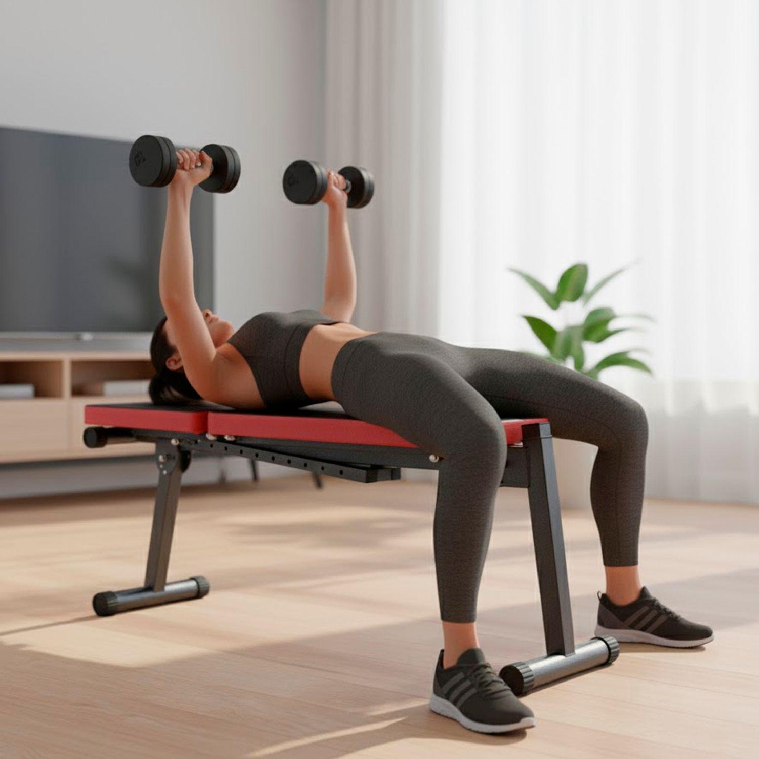 Banca Abdominales Multifuncional Reclinable 4 Posiciones Sportime-3