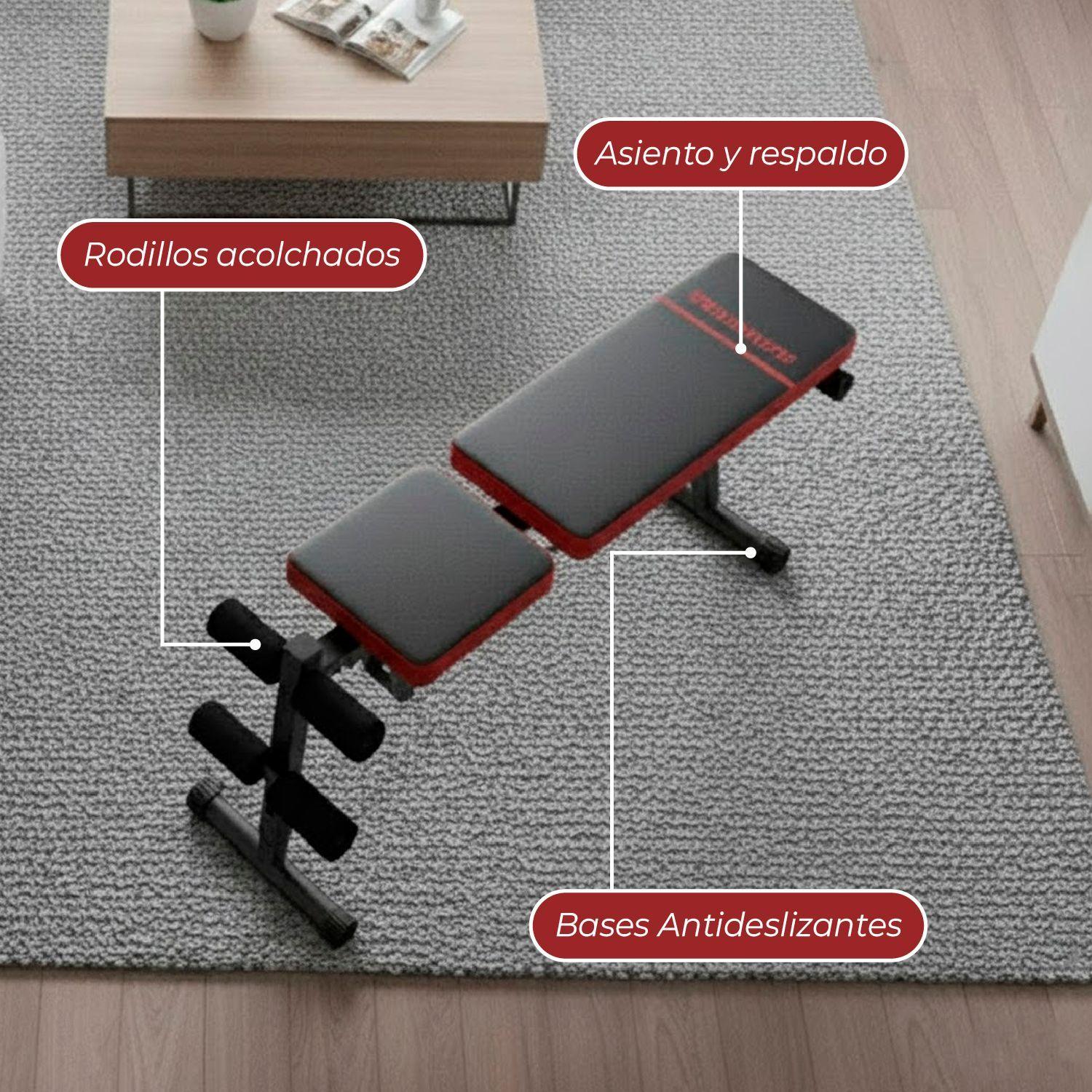 Banca Abdominales Multifuncional Reclinable 4 Posiciones Sportime-4
