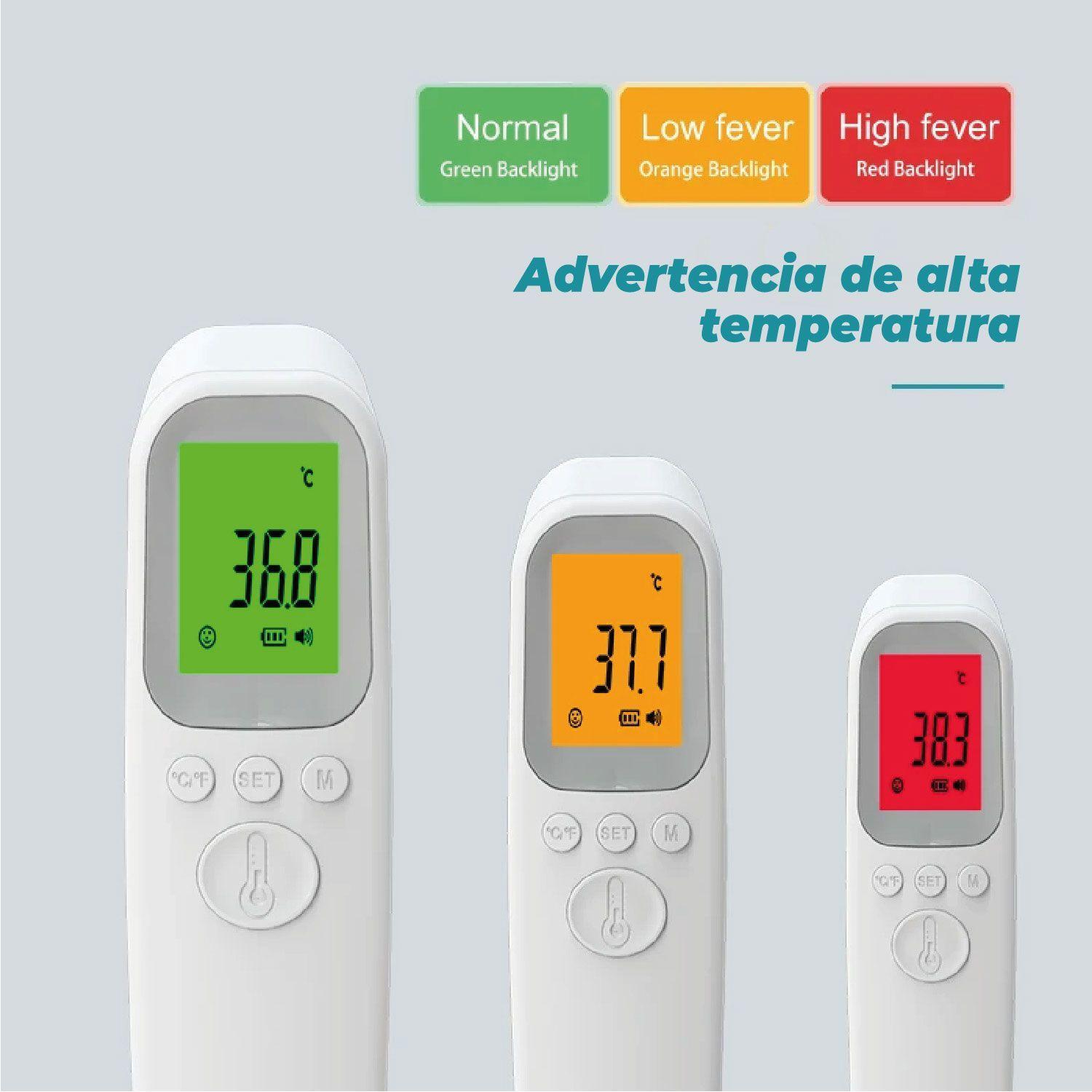 Termómetro Infrarrojo Laser Digital sin Contacto-4