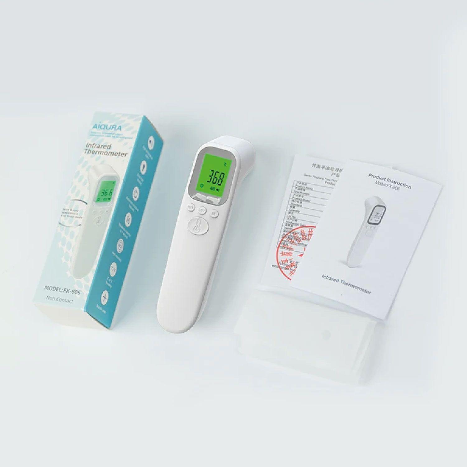 Termómetro Infrarrojo Laser Digital sin Contacto-3