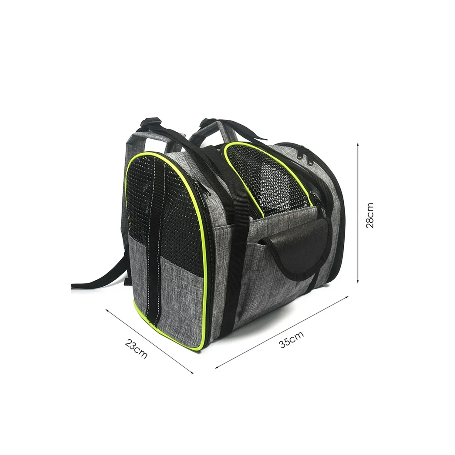 Bolso Transportador Mascotas Perro Gato Respirable-4