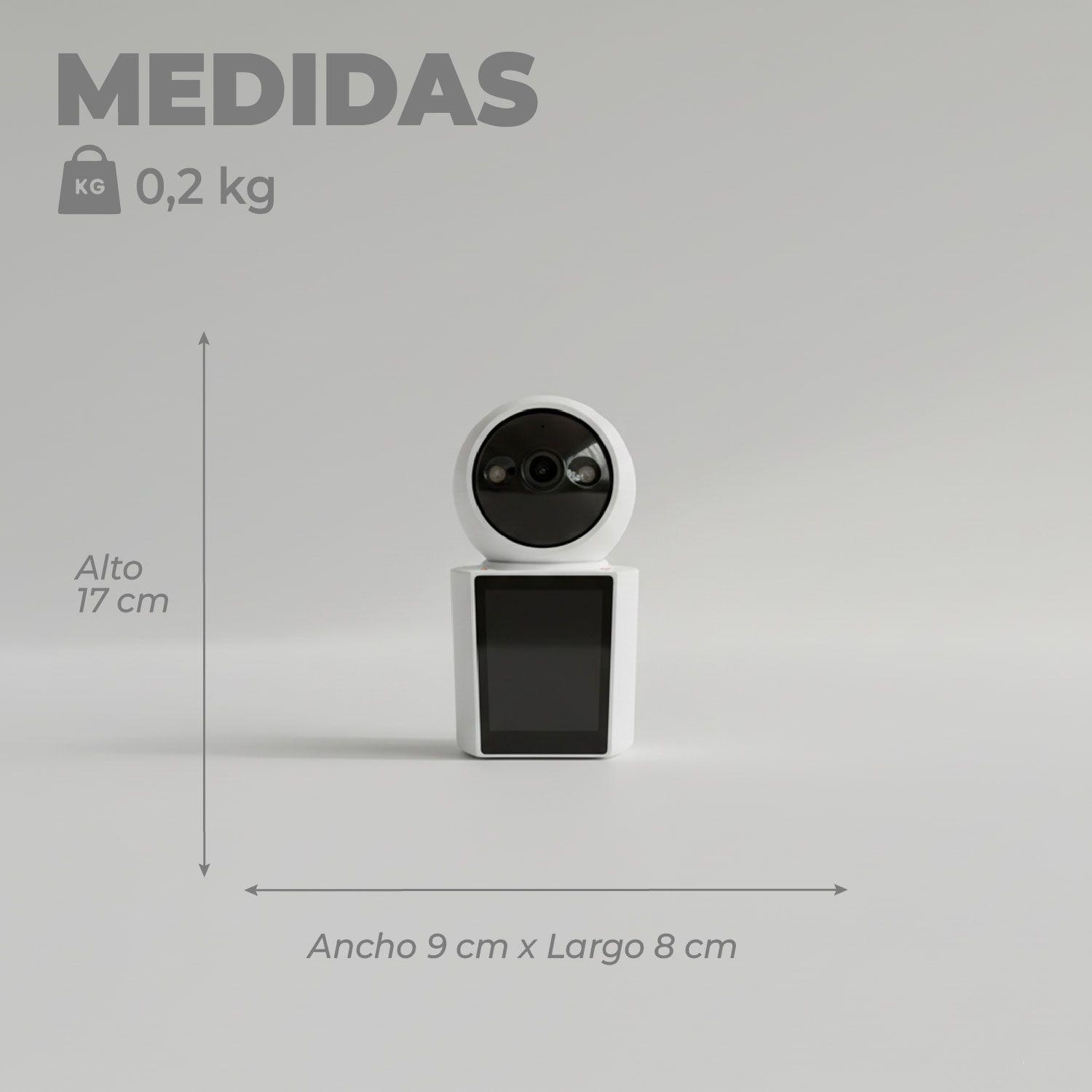 Camara Monitor Bebe Pantalla Bidireccional Seguridad Full HD-2