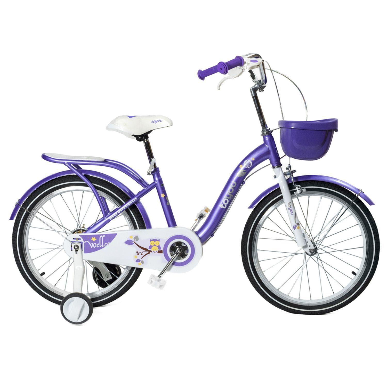 Bicicleta Niña Infantil De Paseo Owl Rueditas-2