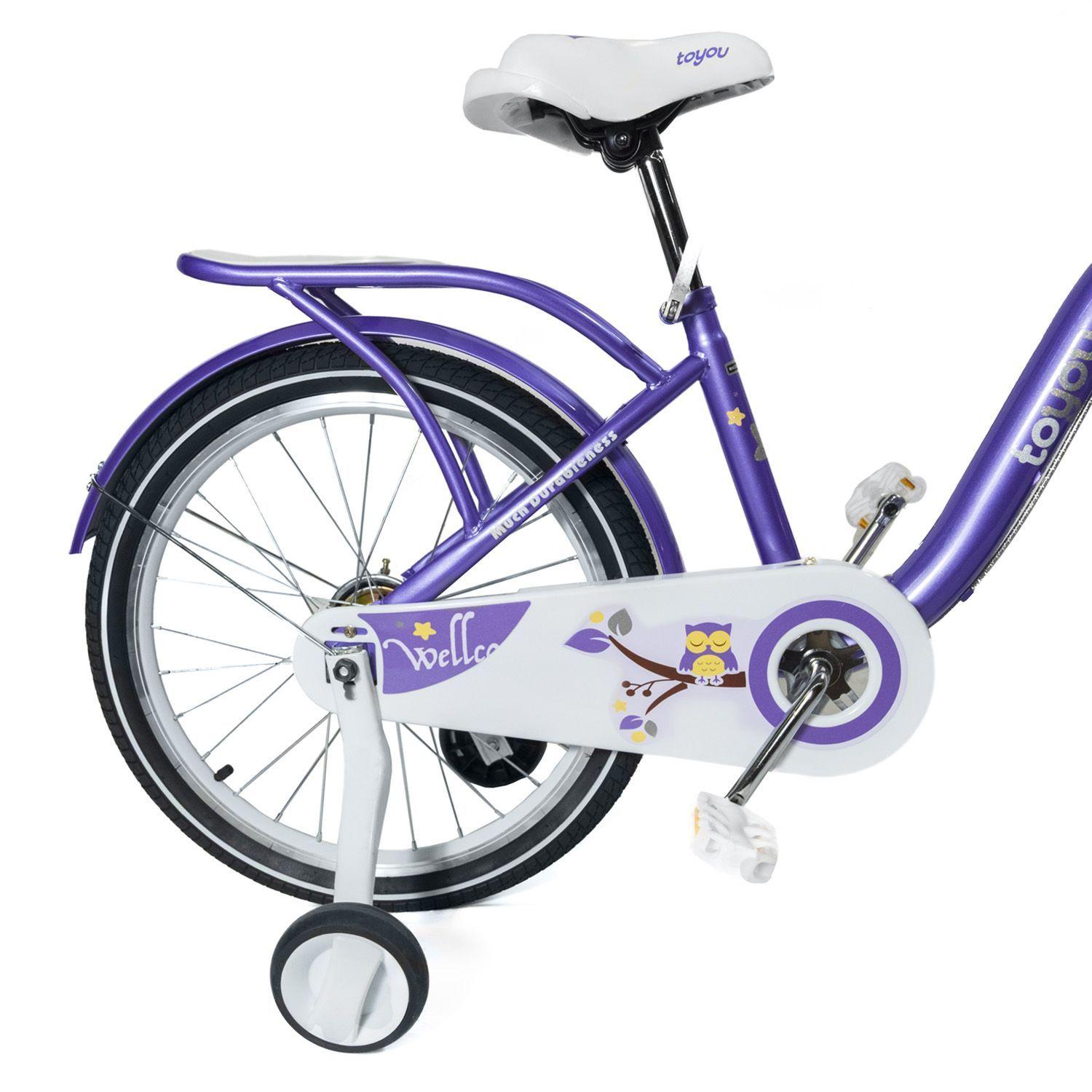 Bicicleta Niña Infantil De Paseo Owl Rueditas-3