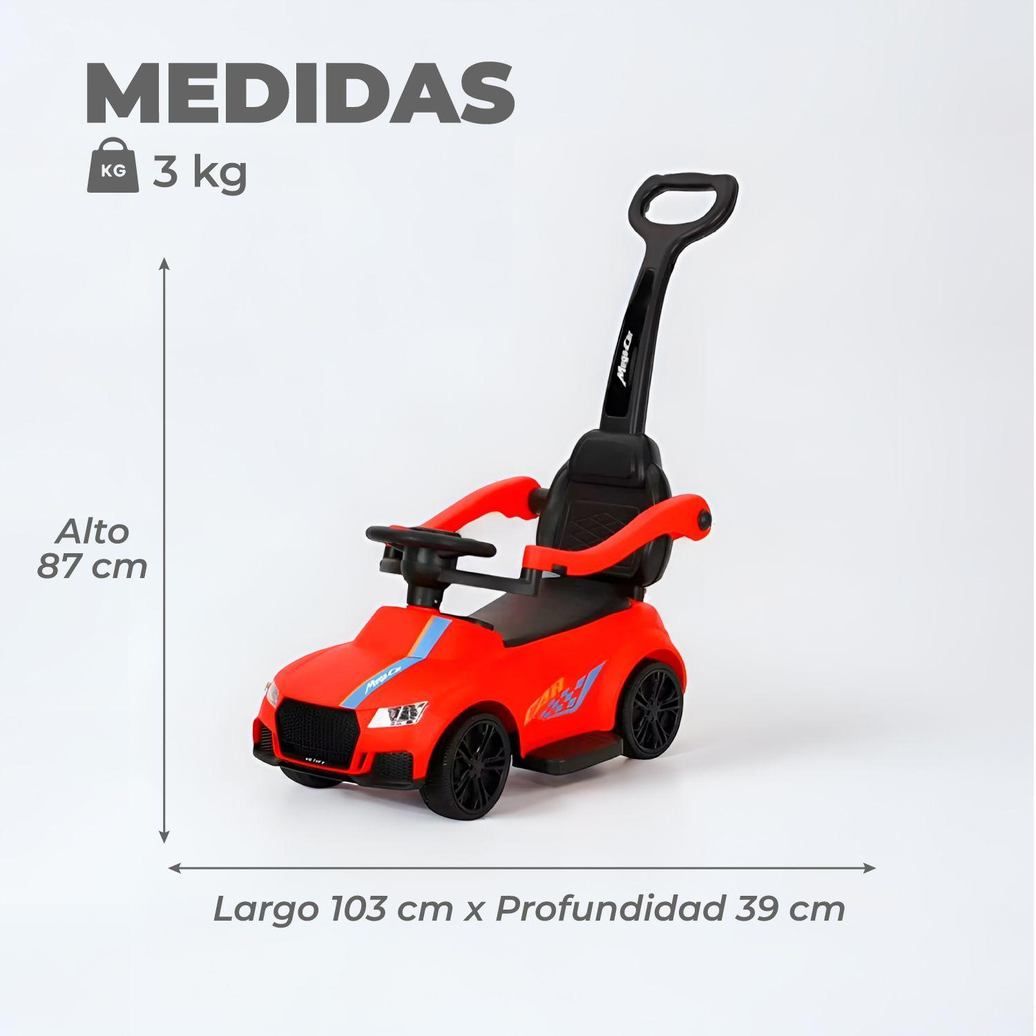 Auto Correpasillo  Mango Direccional Luces y Sonido-2