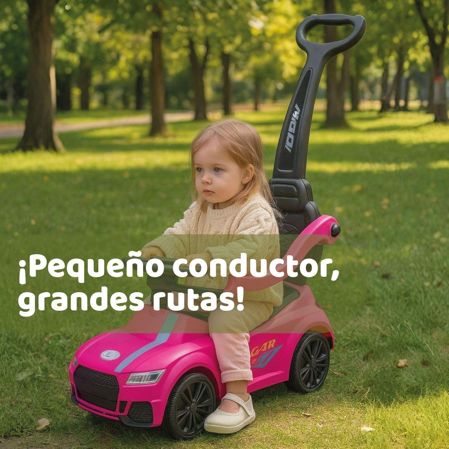 Auto Correpasillo  Mango Direccional Luces y Sonido-4