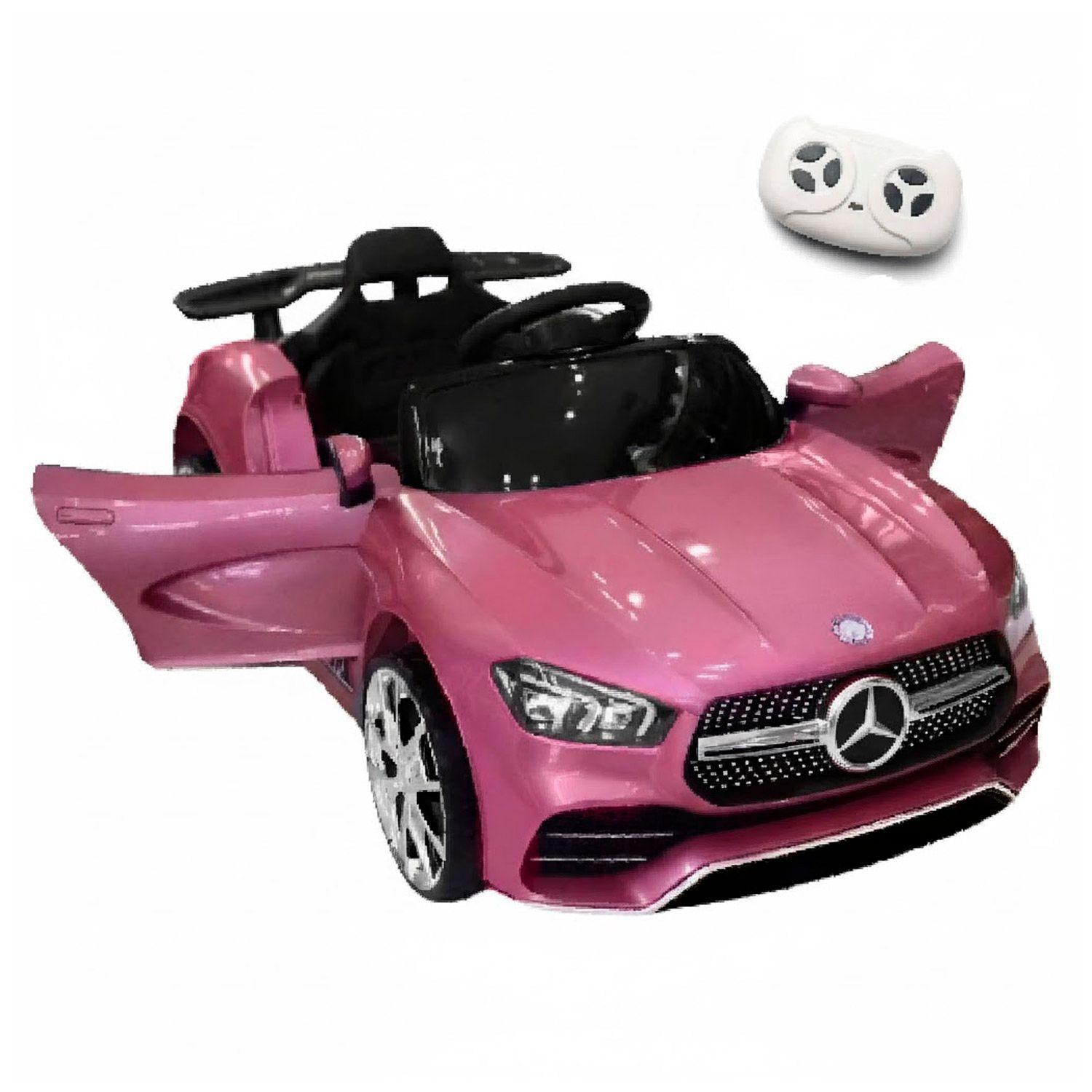 Auto Eléctrico Mercedes Con Control Remoto, Luces Y Sonido.-0