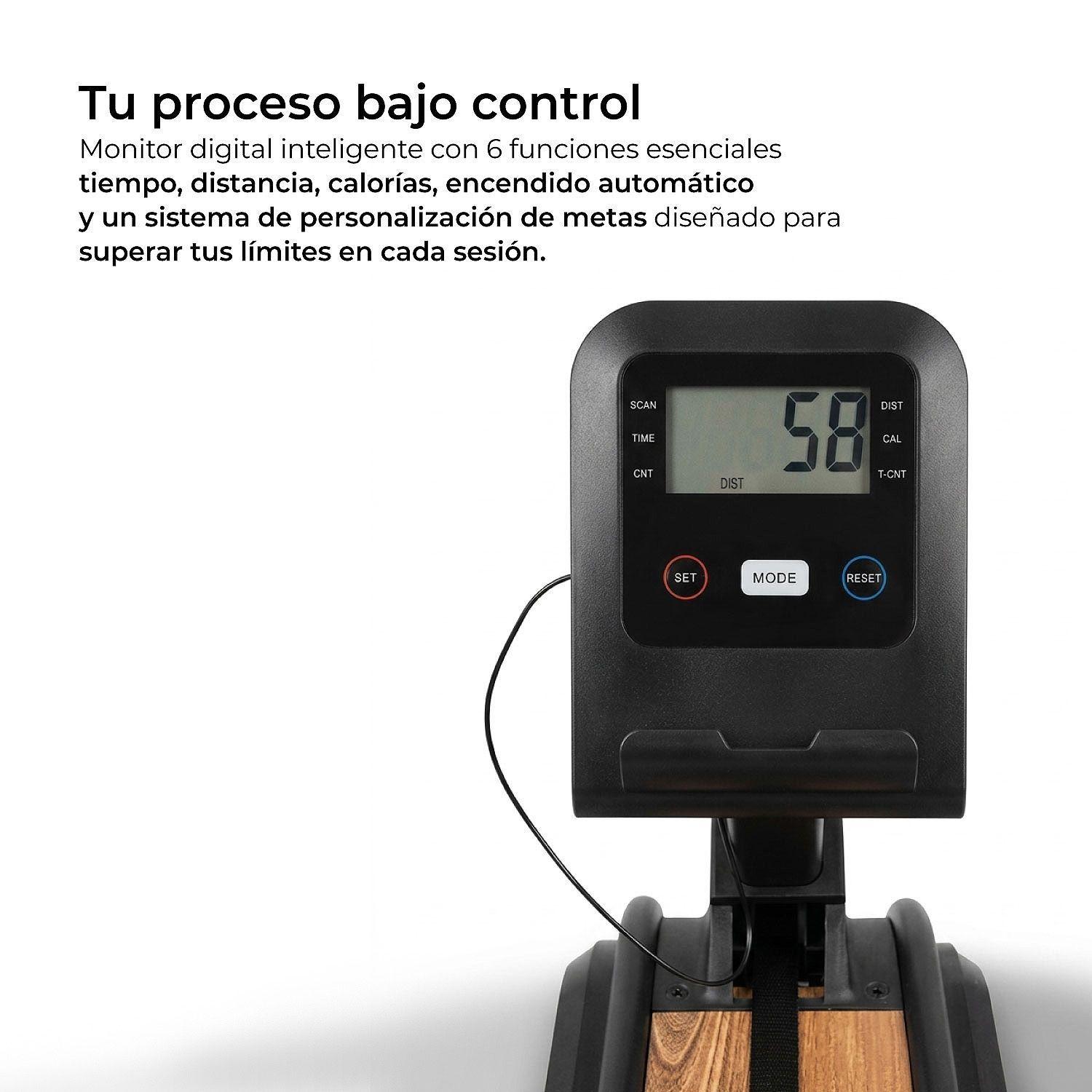 Maquina De Remo Bogadora Remadora Fitness 21K-5