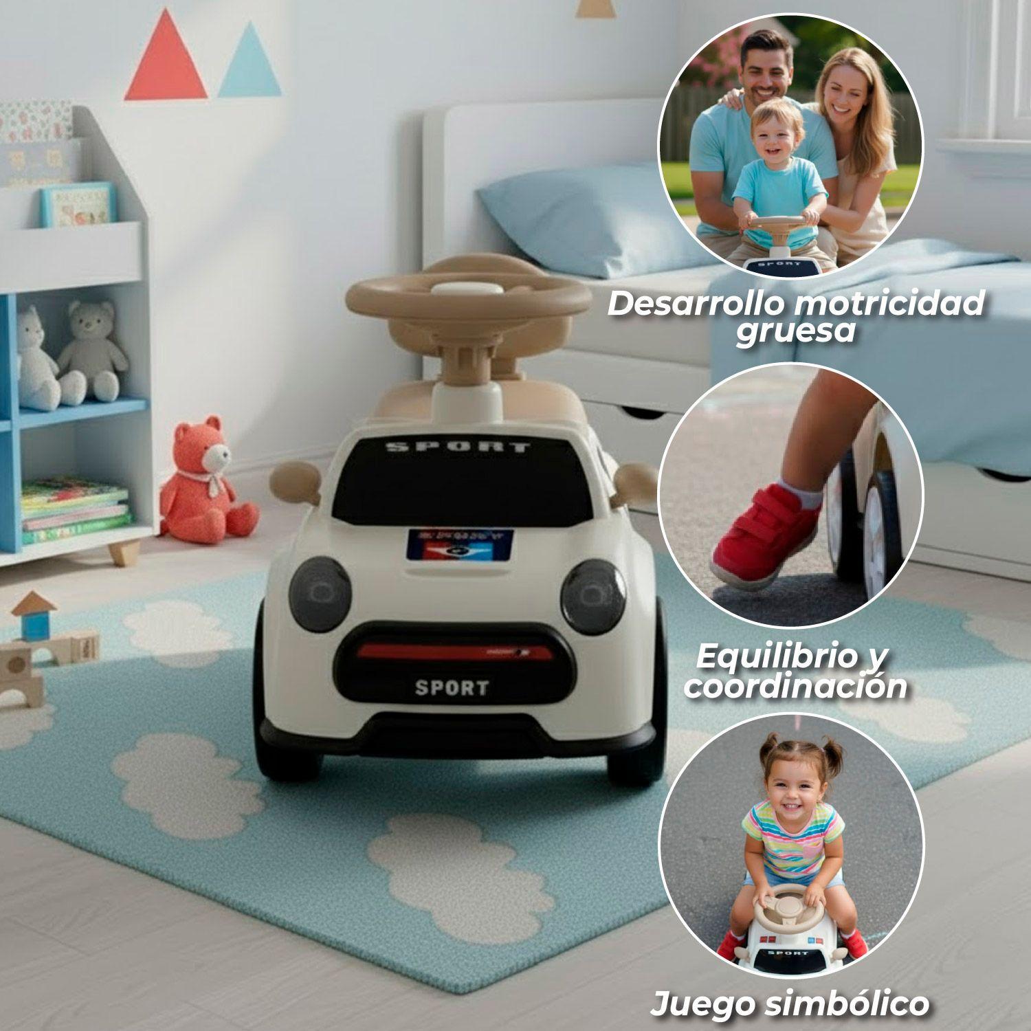 Correpasillos Autito Caminador Andador Luces Y Sonido-2