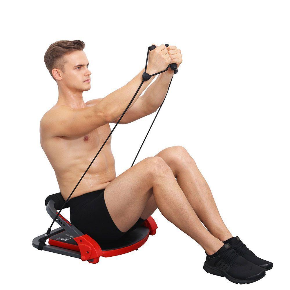 MAQUINA ABDOMINAL PRO MULTIFUNCIONAL AB CRUNCH 21 EN 1 CON BANDAS-2