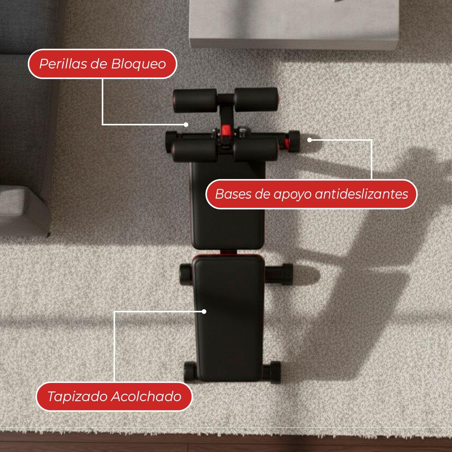 Banca Abdominales Multiposicion Plegable-4