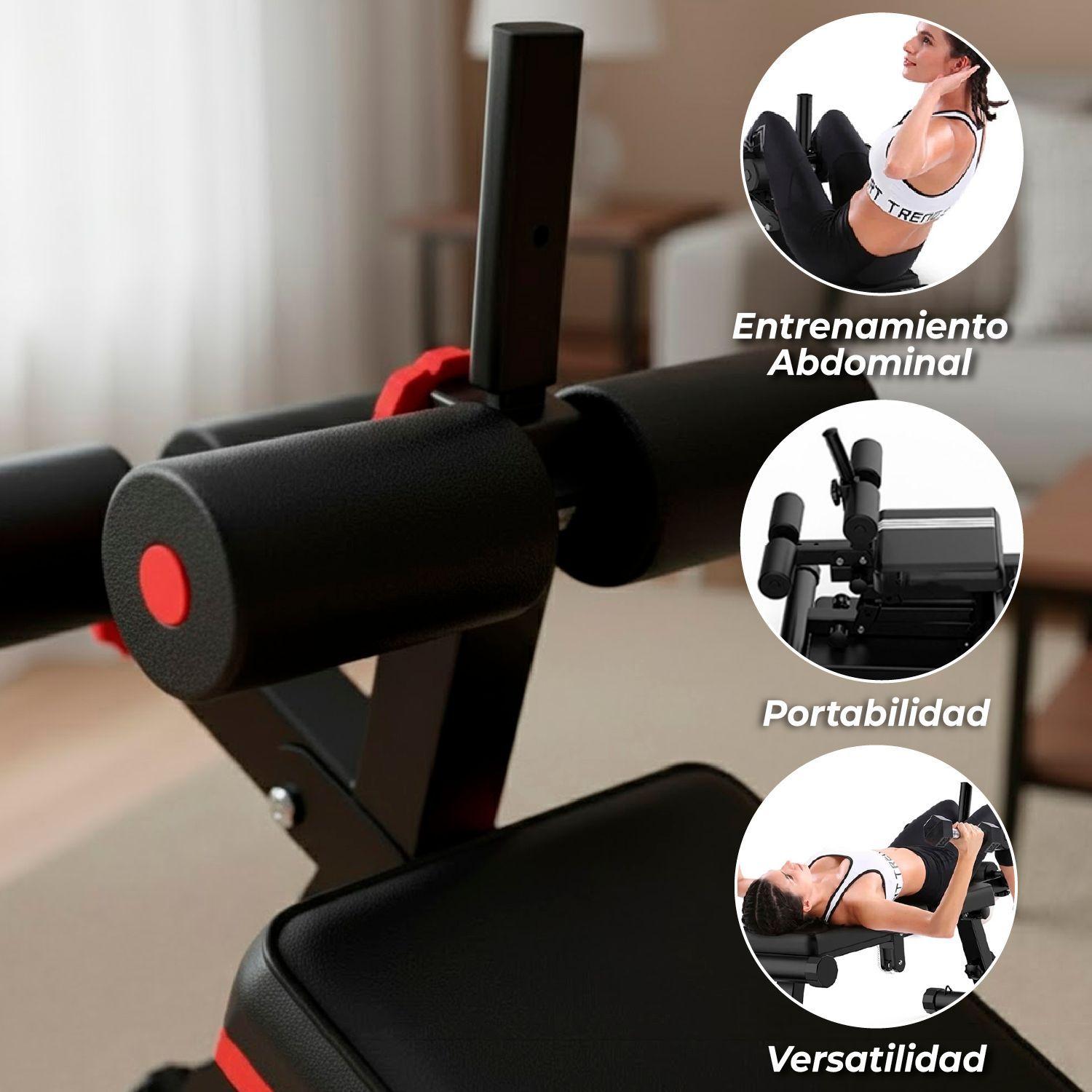 Banca Abdominales Multiposicion Plegable-2