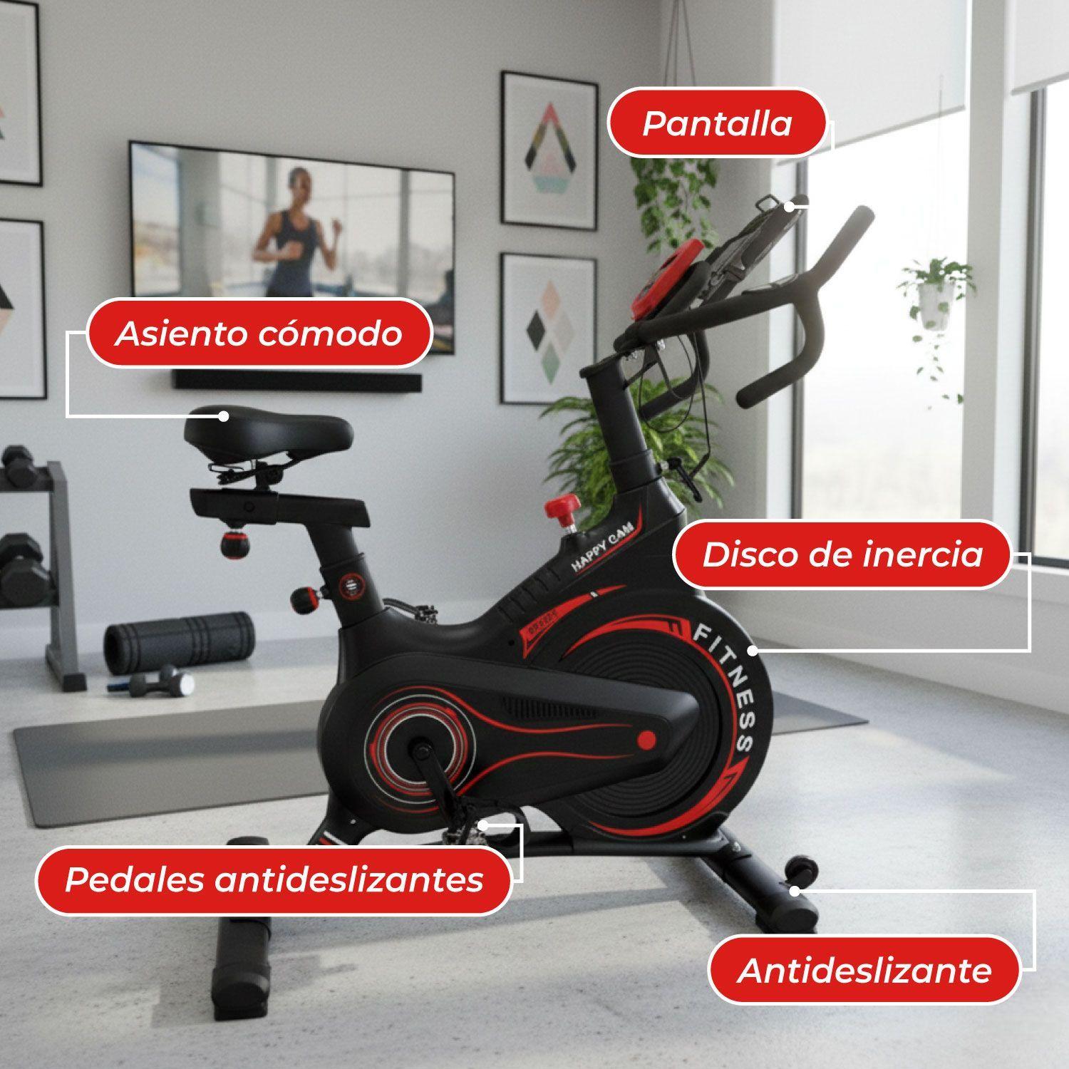 Bicicleta Spinning Magnetica Profesional T1 Disco 6kg-5