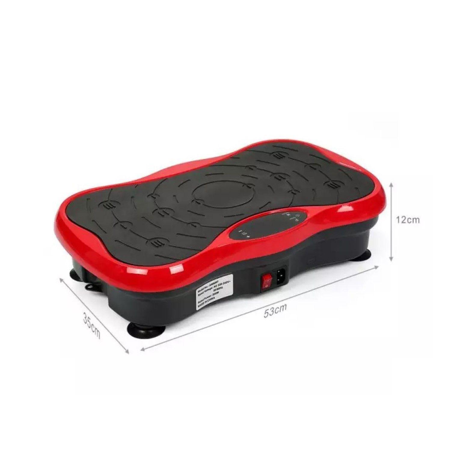 Plataforma Vibratoria Pro Fitness Mariposa Con Bandas-4