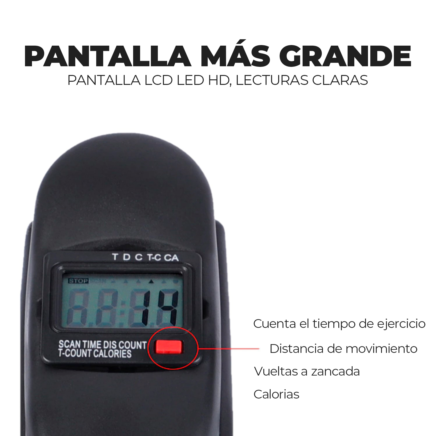 Pedalera Mini Bicicleta Manos/pies Y Contador Pro-6