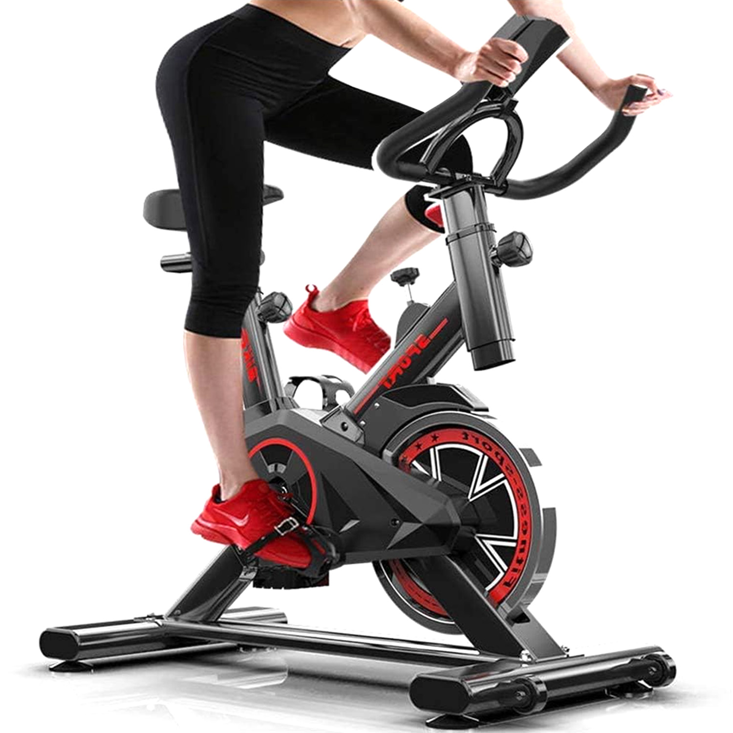Bicicleta Spinning Pro Sport 6kg Resistencia Ajustable-5