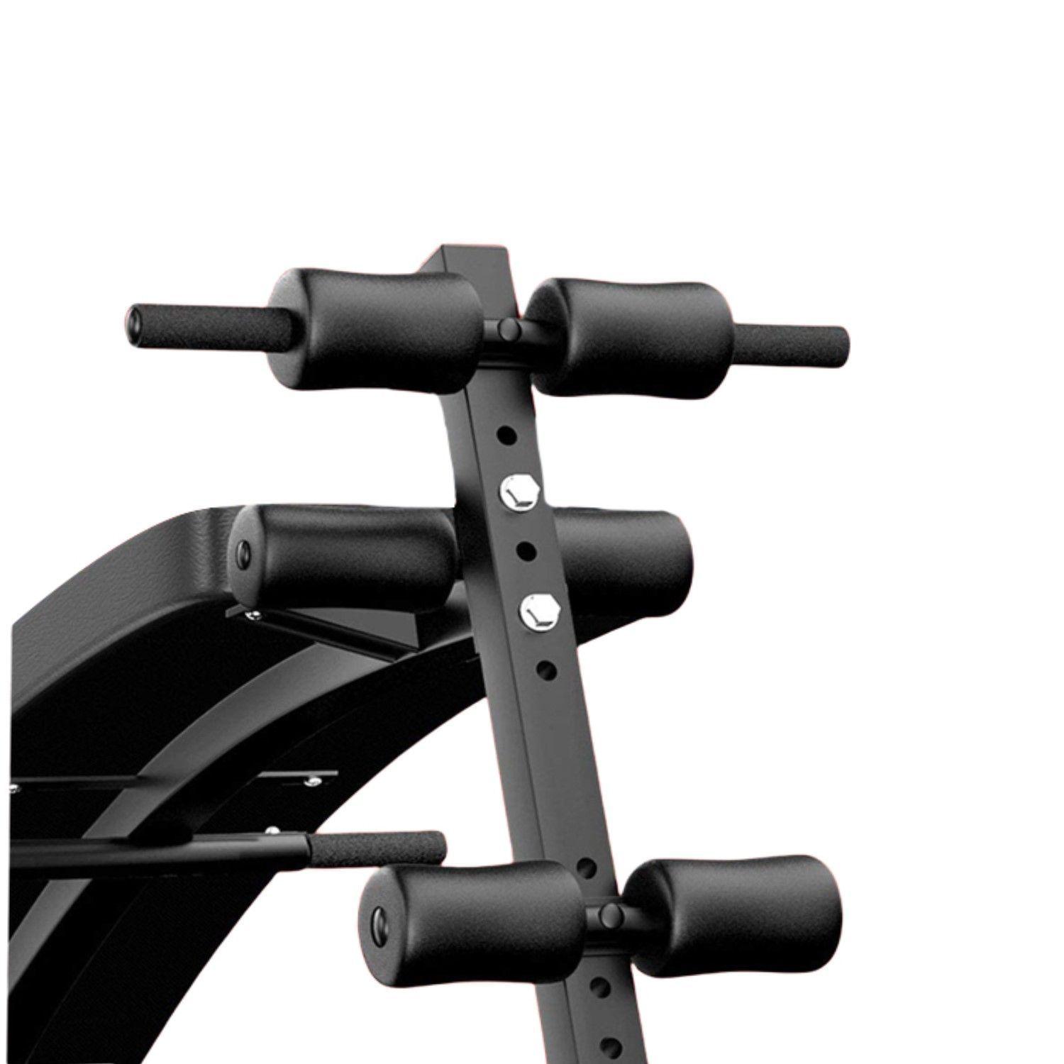 Banca Abdominales Full Pro Biceps Triceps Con Bandas Sportime-6