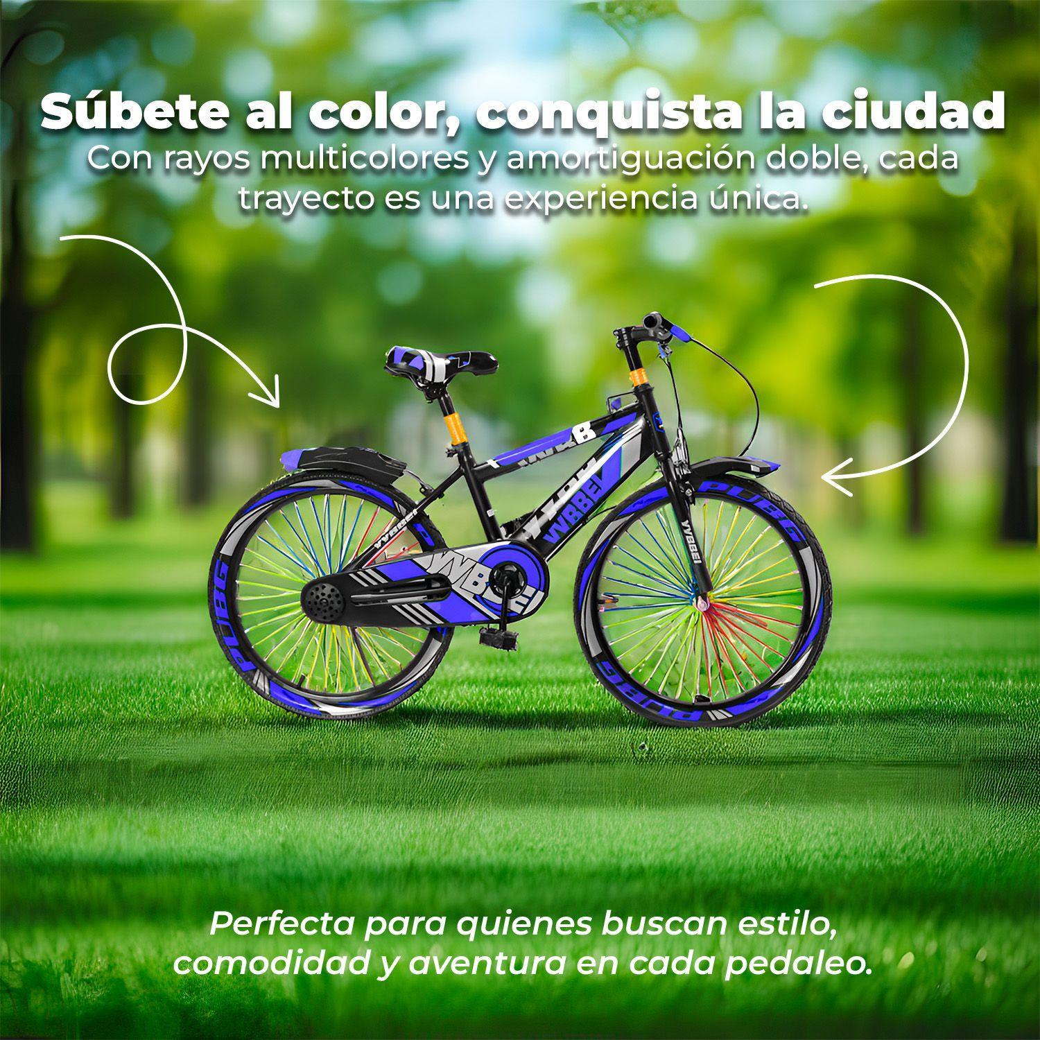 Bicicleta Niño Infantil Mountain Bike MTB Con Ruedas Aro 20-4