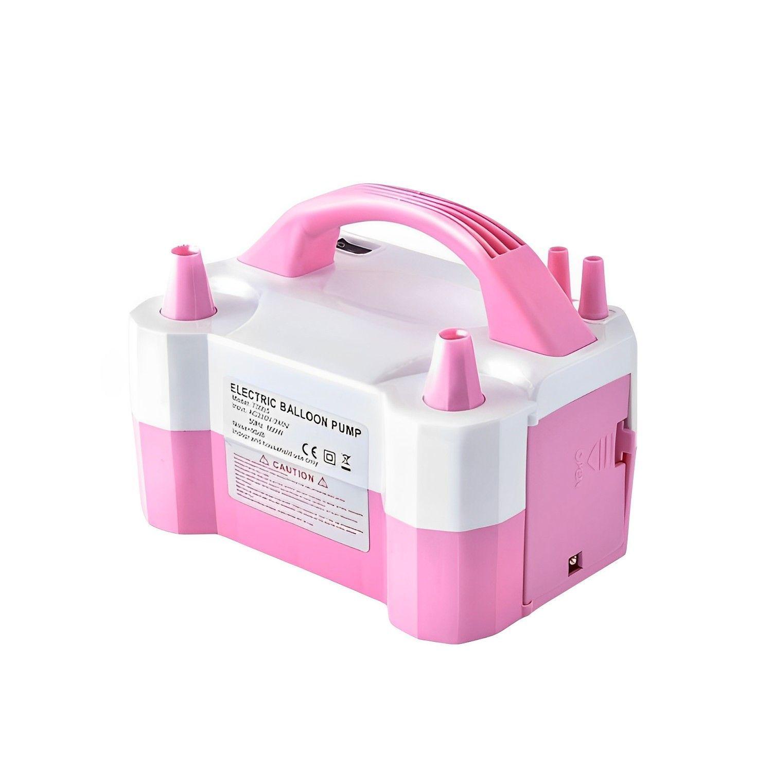 Inflador De Globos Eléctrico Portátil Doble Boquilla-0