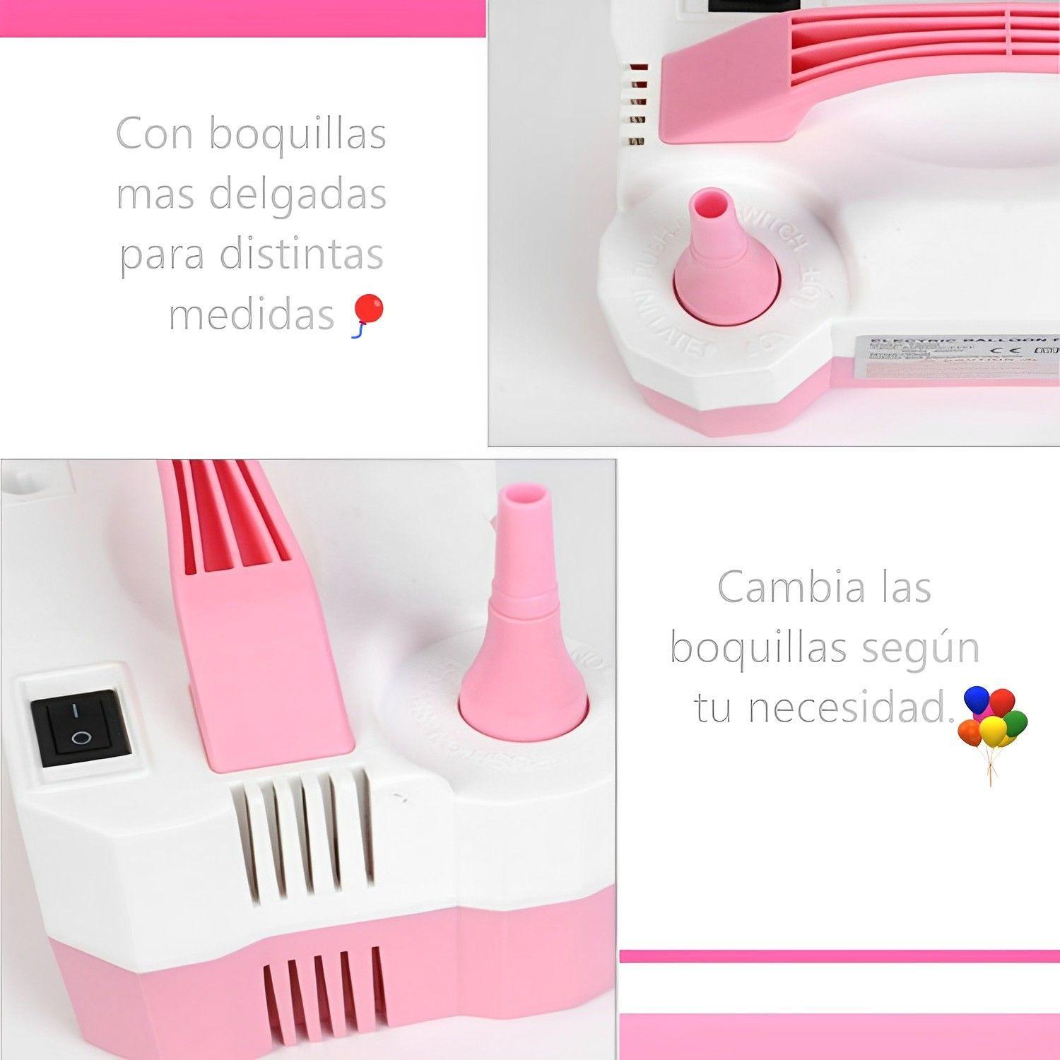 Inflador De Globos Eléctrico Portátil Doble Boquilla-5