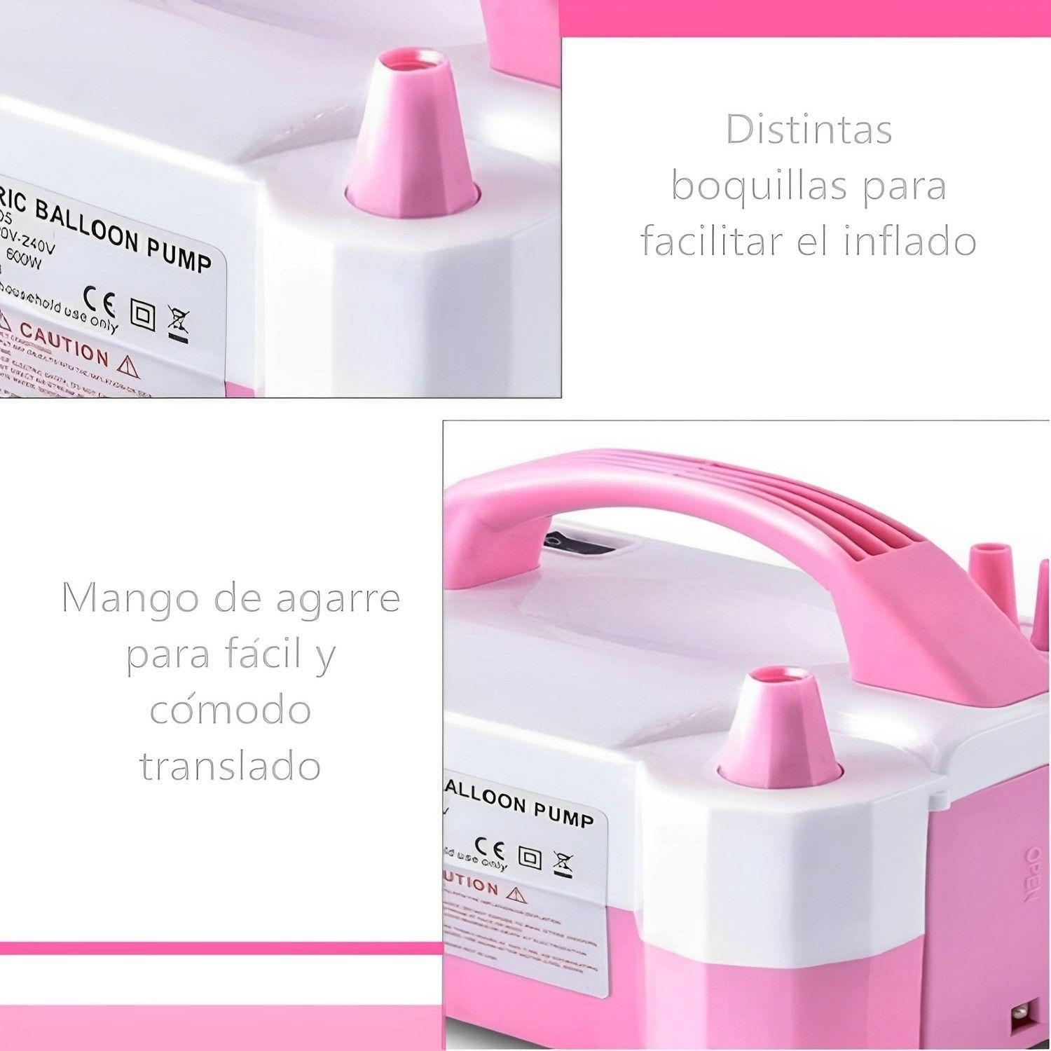 Inflador De Globos Eléctrico Portátil Doble Boquilla-6