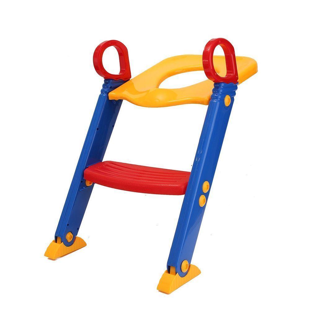 Asiento Adaptador De Baño Con Escalera Urinario Pelela Niños-0