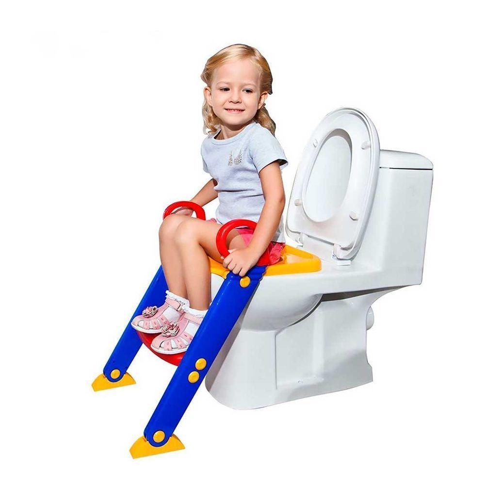 Asiento Adaptador De Baño Con Escalera Urinario Pelela Niños-1