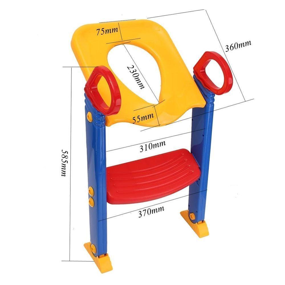 Asiento Adaptador De Baño Con Escalera Urinario Pelela Niños-2