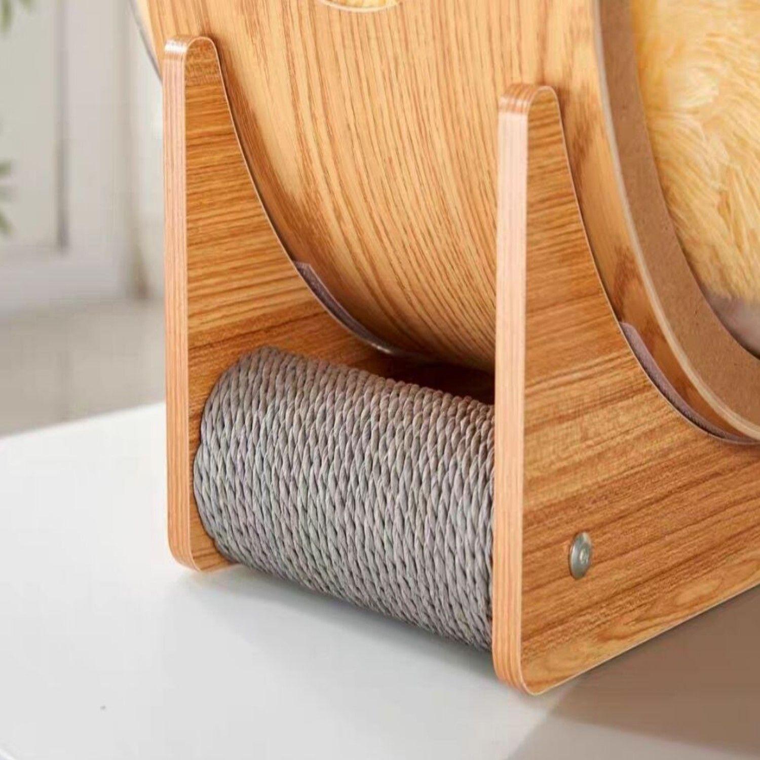 Cama Rascador Gato Capsula Esfera Chiporro-3