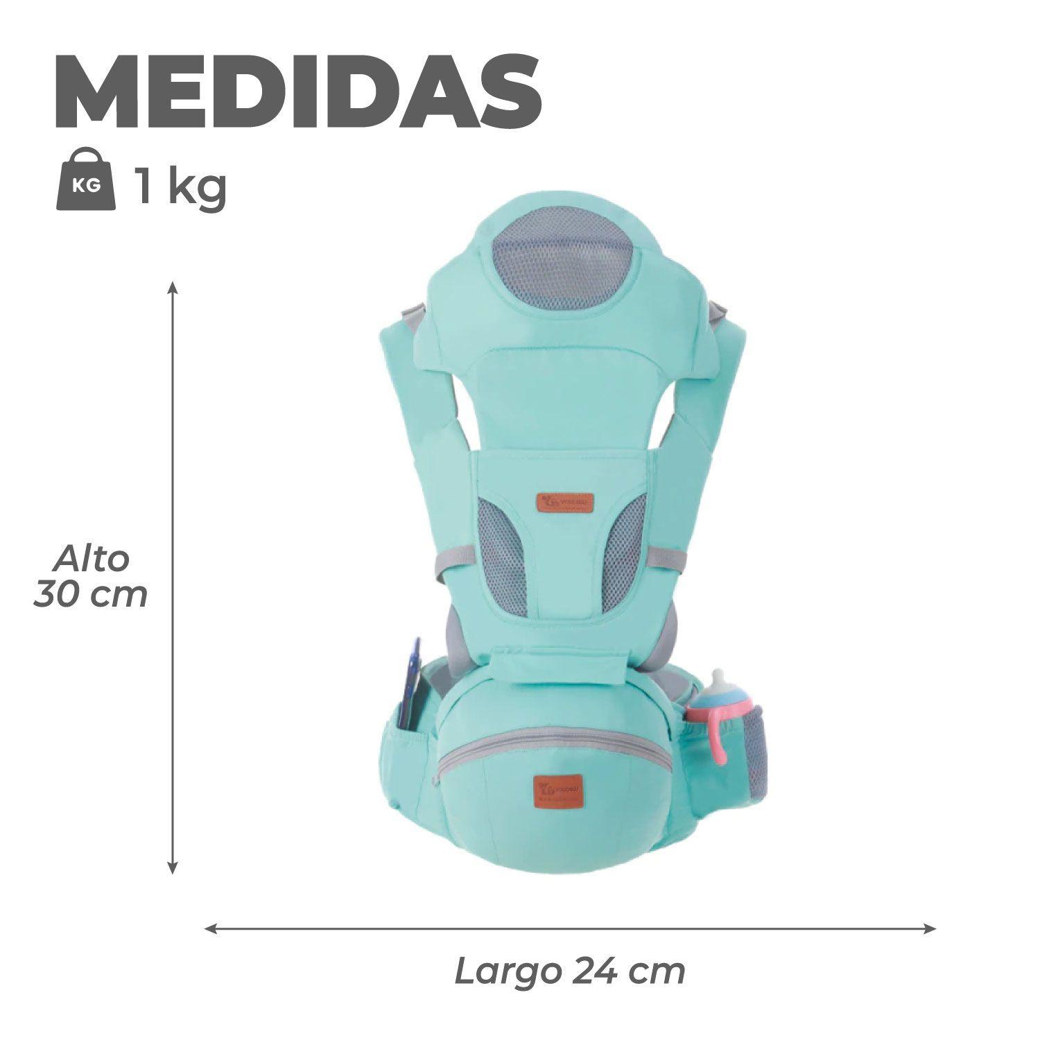 Portabebe Ergonomico con Soporte y Bolso Calipso-2