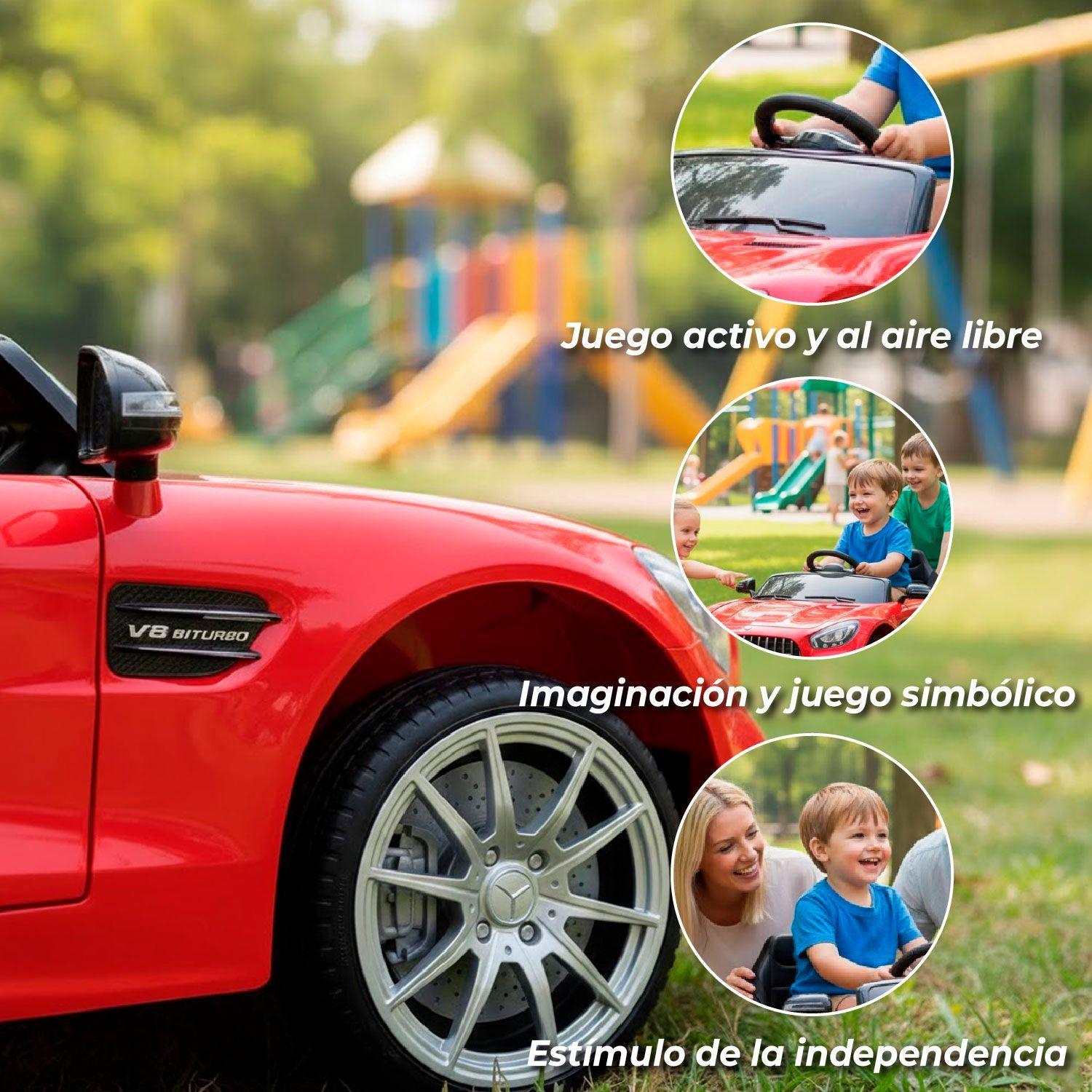 Auto Eléctrico 2 Asientos Mercedes GLC Con Control-2