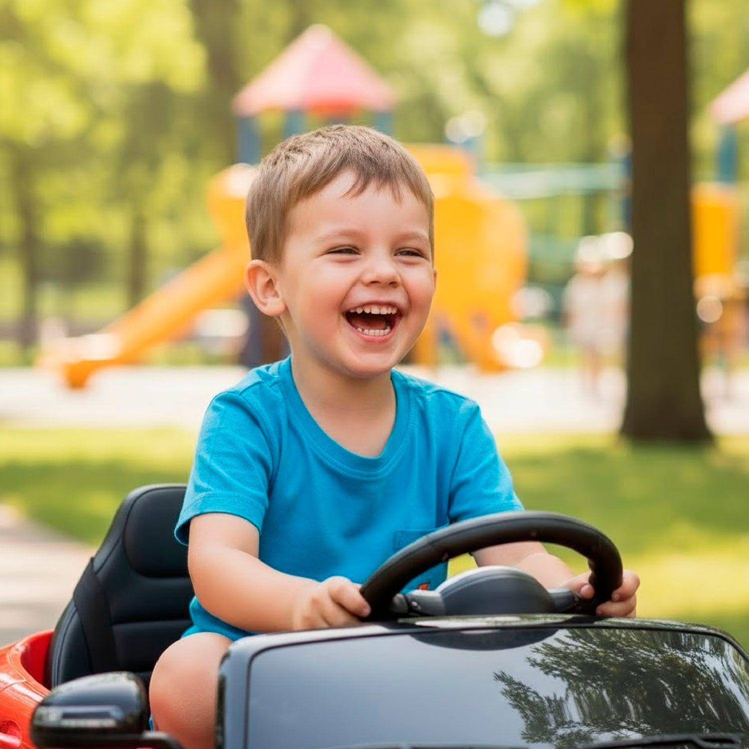 Auto Eléctrico 2 Asientos Mercedes GLC Con Control-3