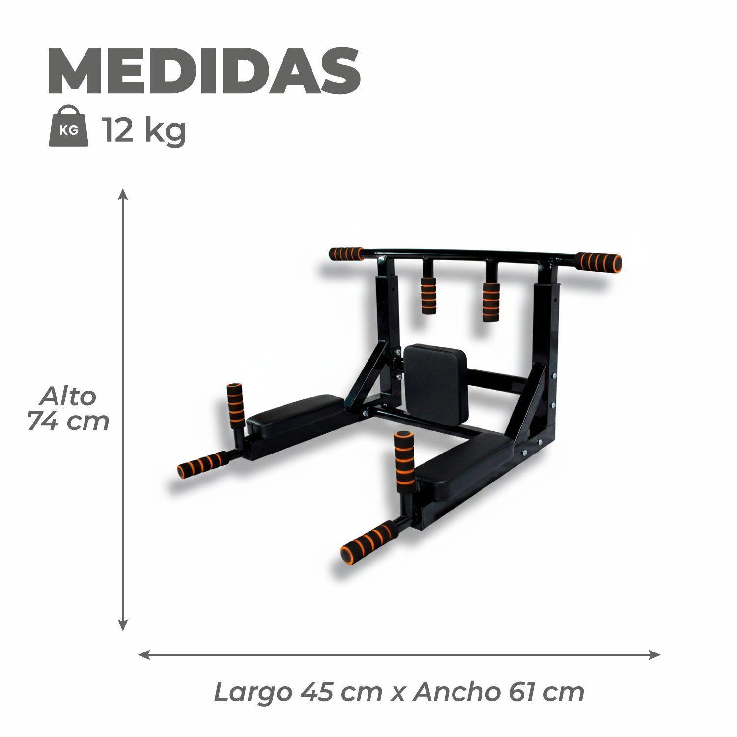 Barra Ejercicio Dominada Calistenia 8 en 1 Sportime-2