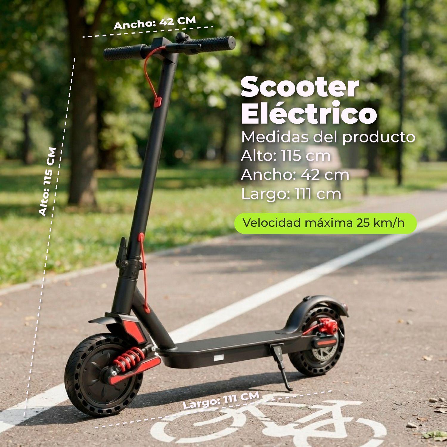 Scooter Electrico Plegable Digital 250W-2