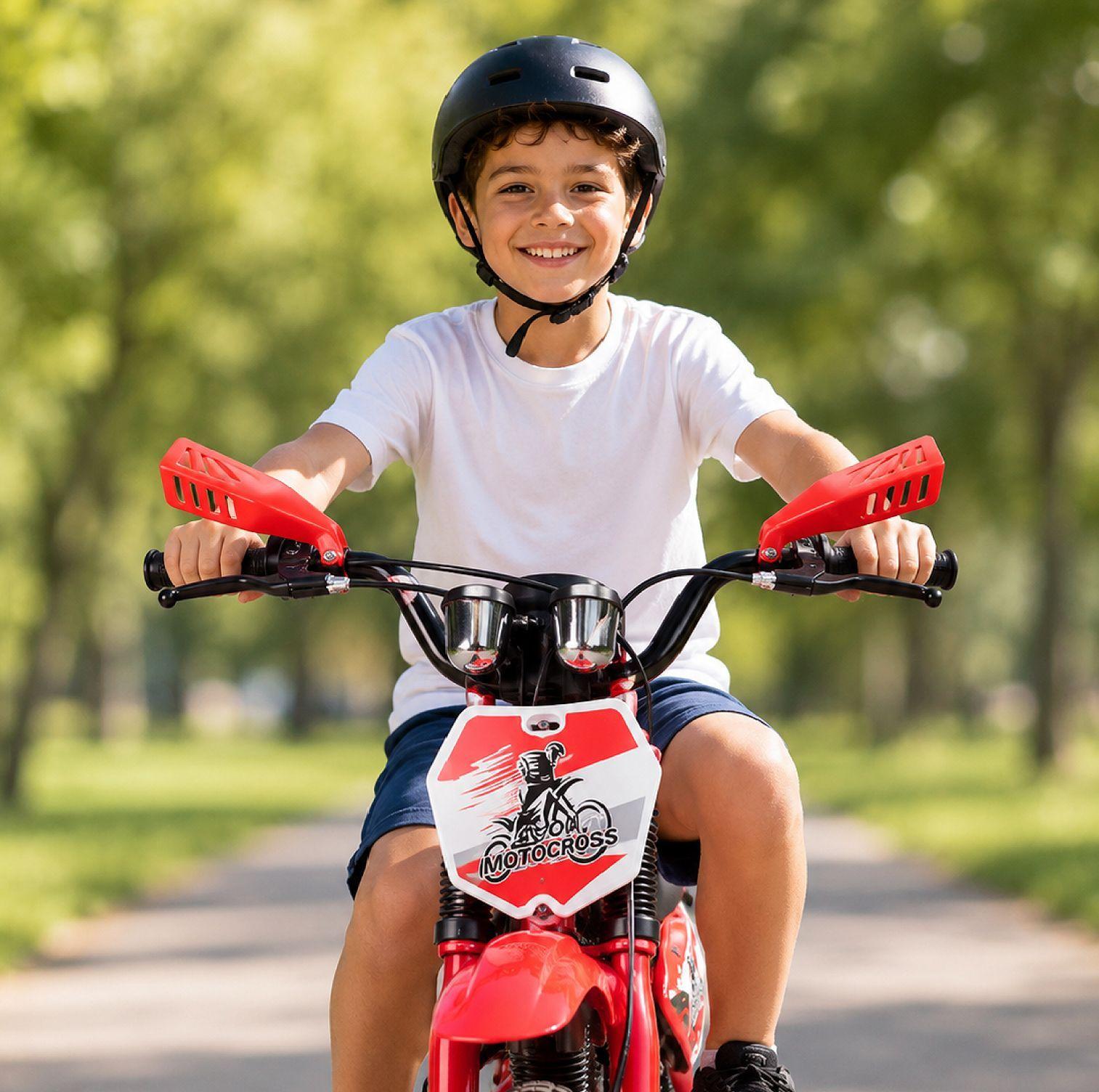 Bicicleta Infantil Aro 20 Motocross Deportiva Roja-5