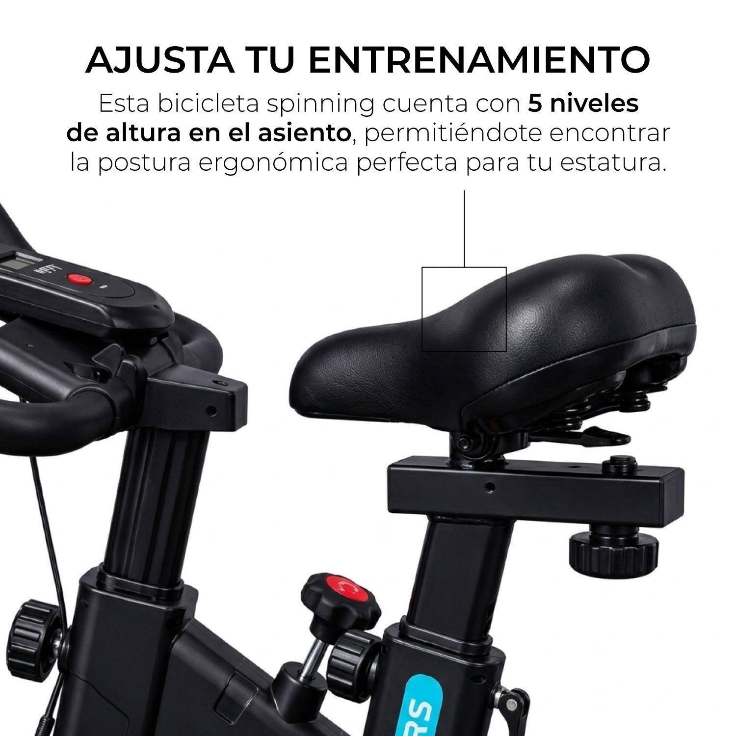 Bicicleta Spinning Estatica Profesional k100 Disco 6kg-3