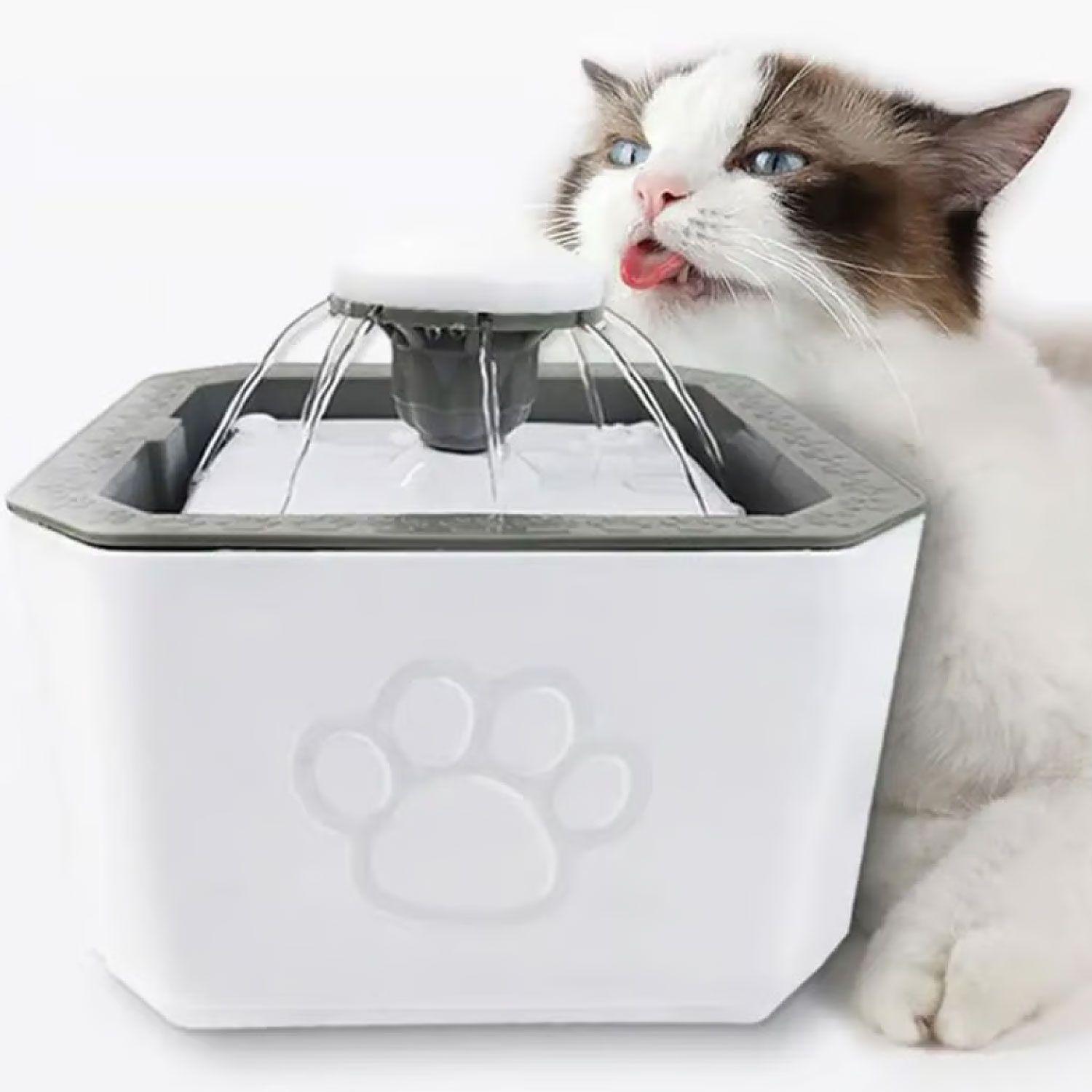 Fuente de Agua Bebedero Mascota Electrico 2,5 LTS-3