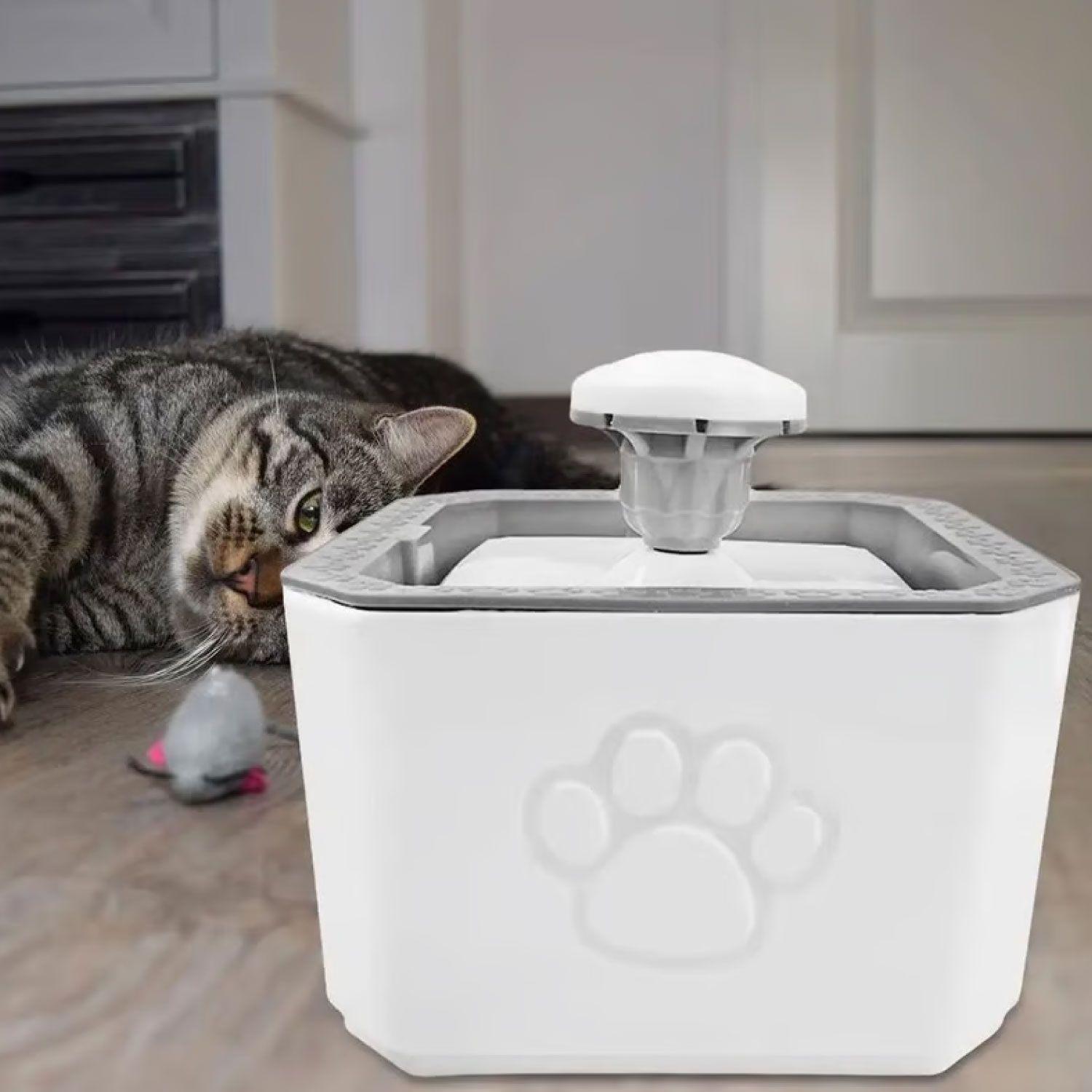 Fuente de Agua Bebedero Mascota Electrico 2,5 LTS-5