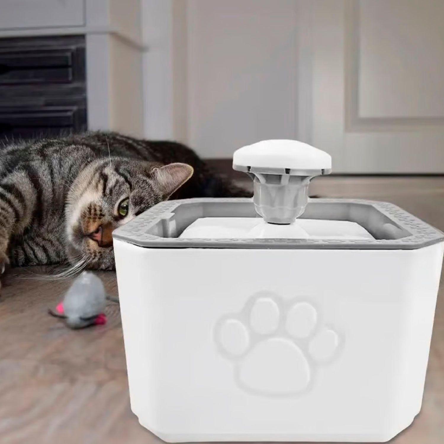Fuente de Agua Bebedero Mascota Electrico 2,5 LTS-1