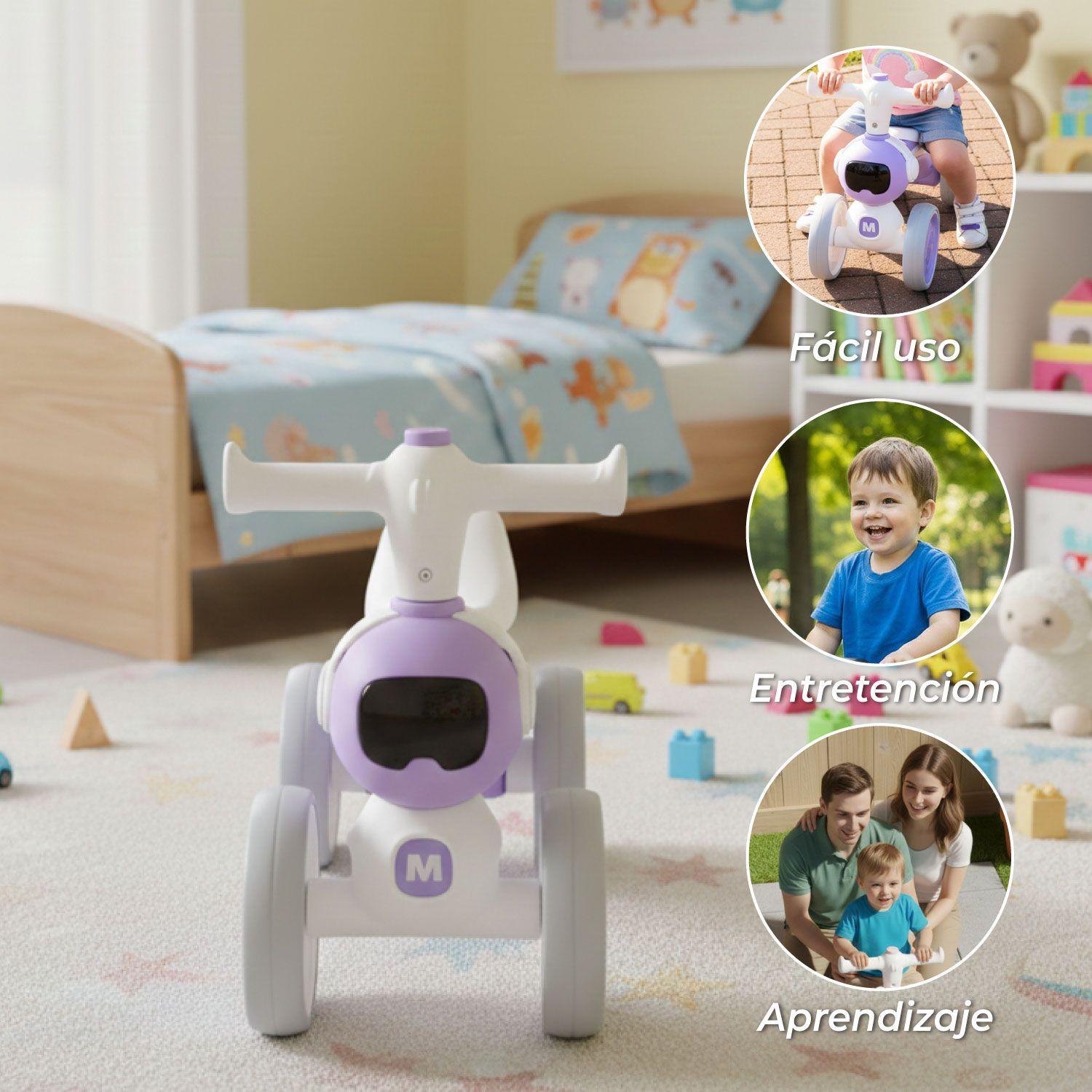 Correpasillos Bebe Bicicleta Equilibrio y Sonido Astronauta -3