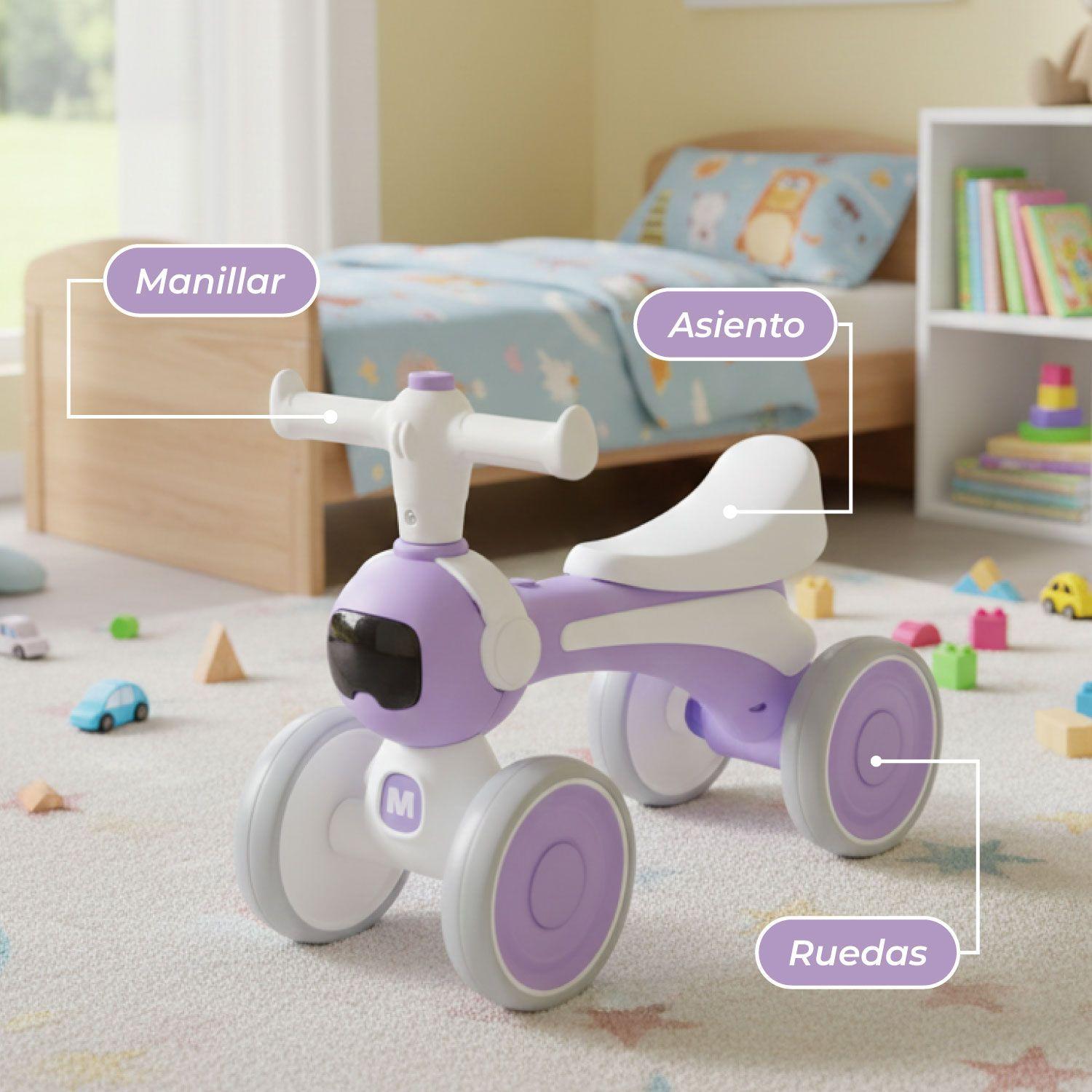 Correpasillos Bebe Bicicleta Equilibrio y Sonido Astronauta -5